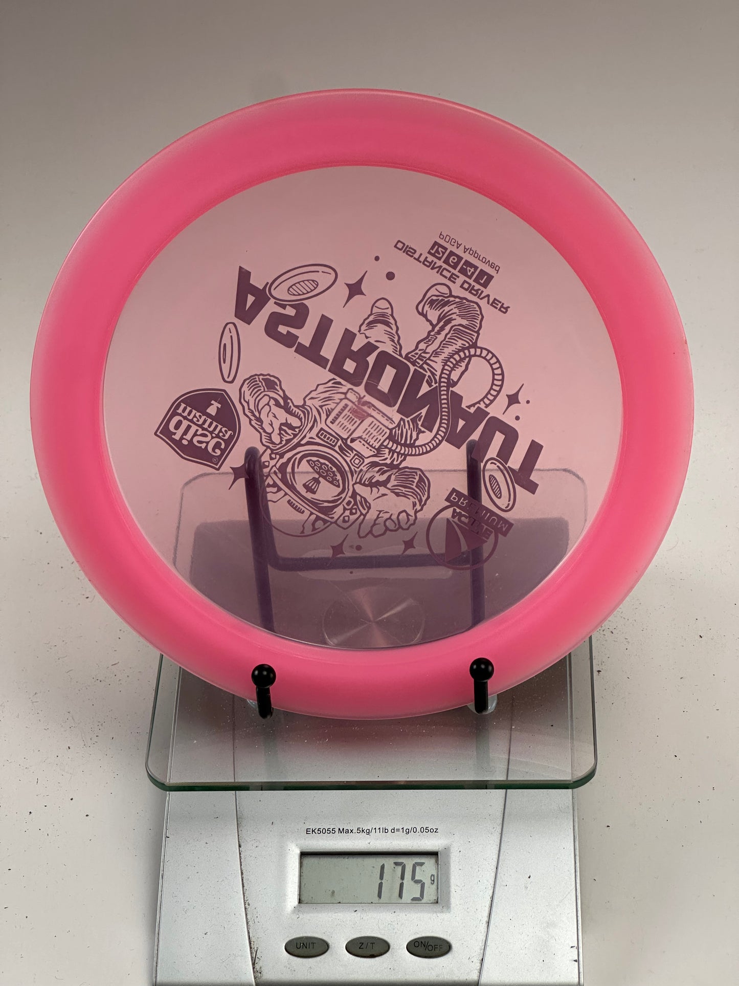 Discmania Active Premium Astronaut distance driver transparent pink Active Premium plastic