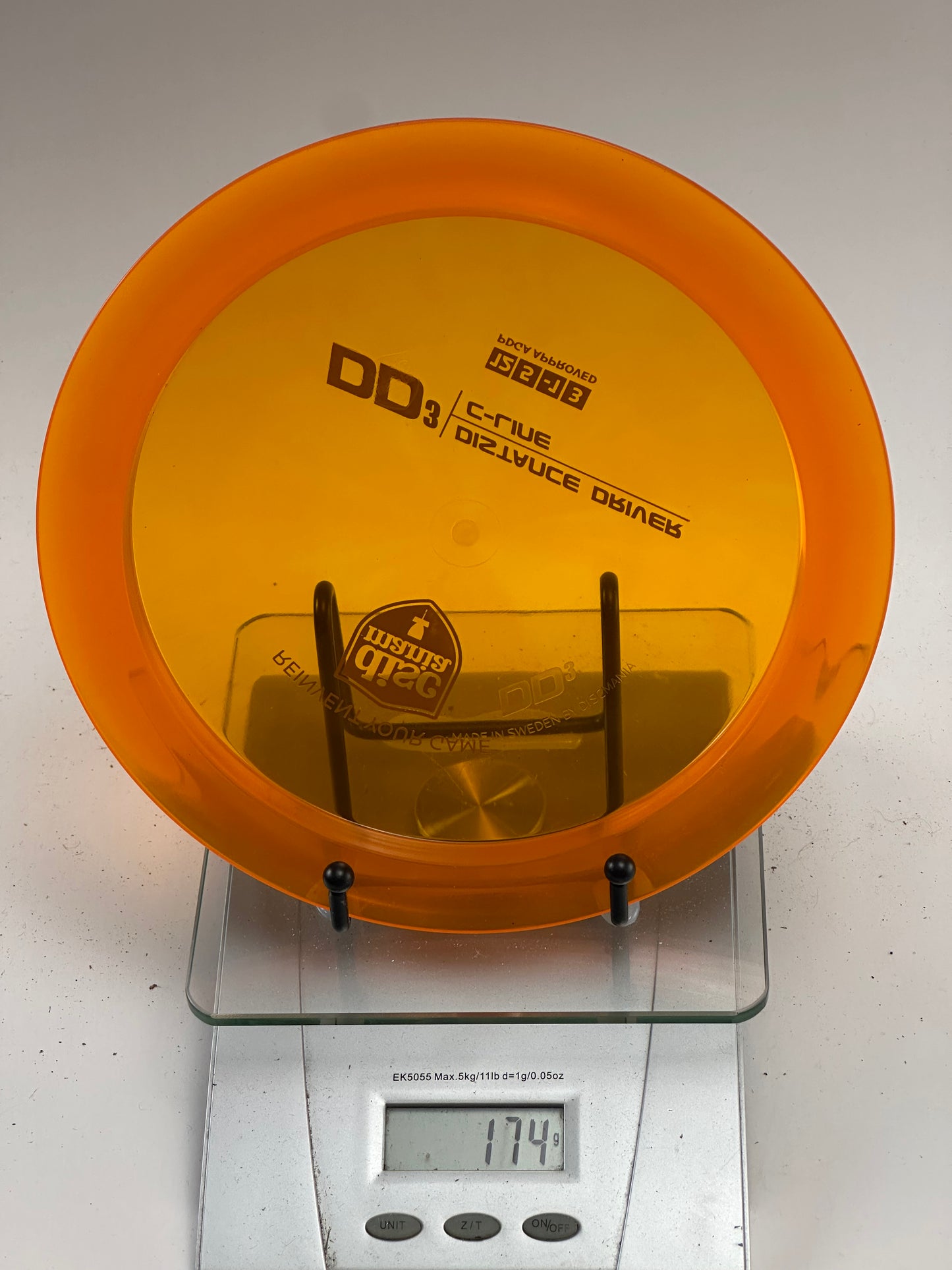 Discmania DD3 C-Line Distance Driver (Orange, 174g)