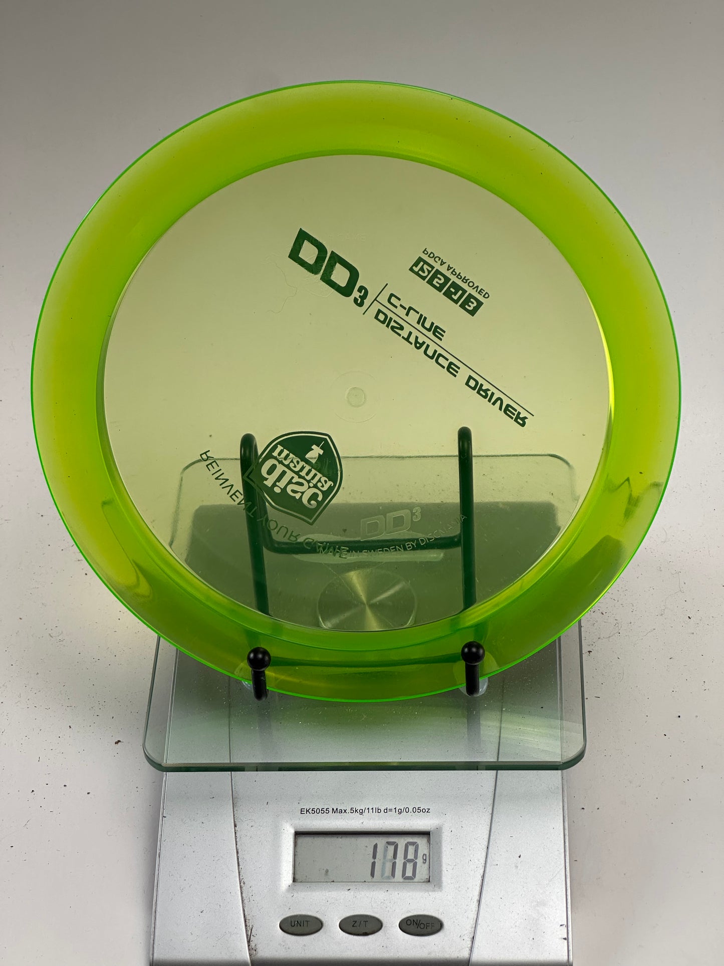 Discmania DD3 C-Line Distance Driver | Transparent Green