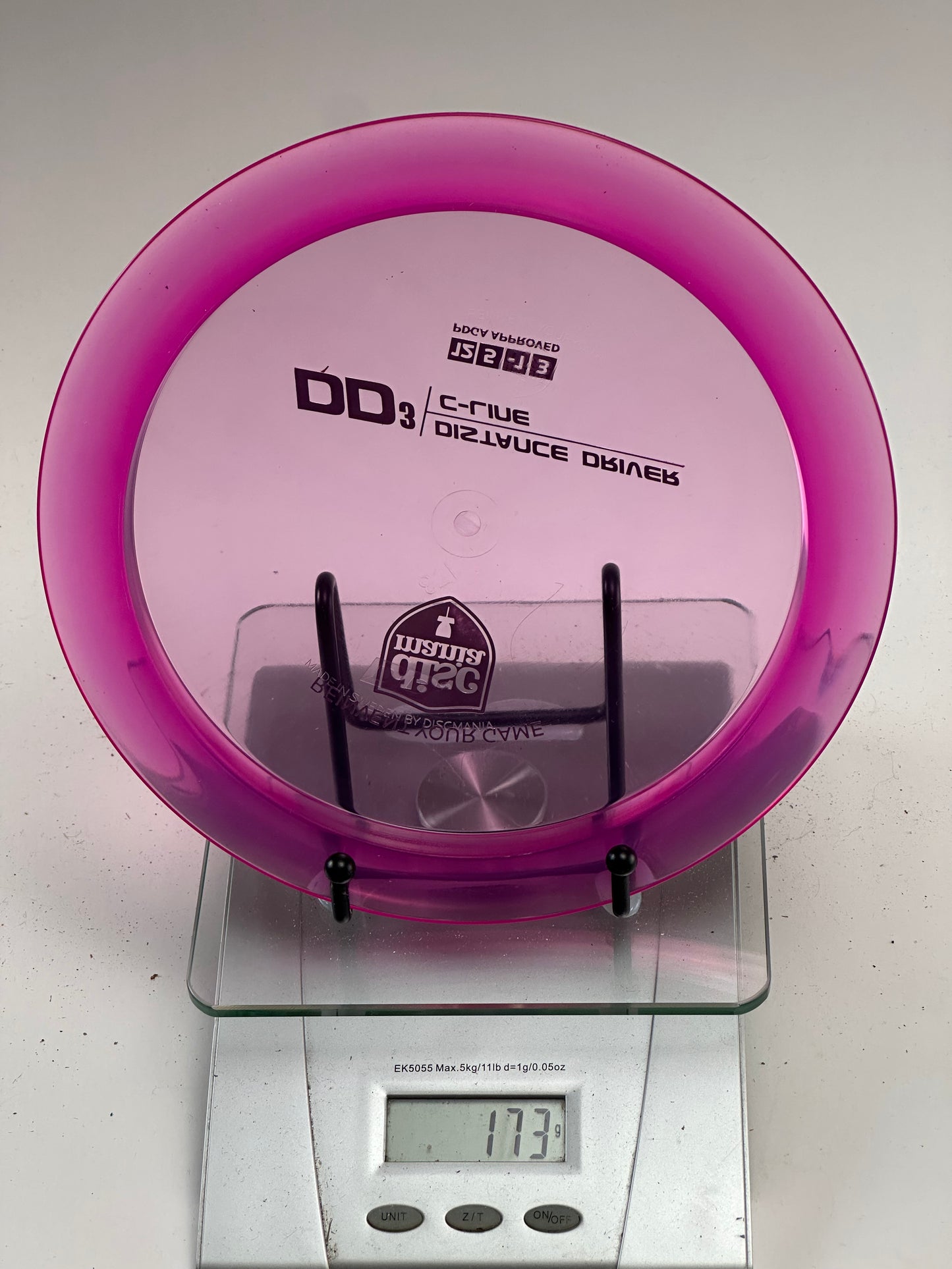 Discmania DD3 C-Line Distance Driver (Translucent Pink)