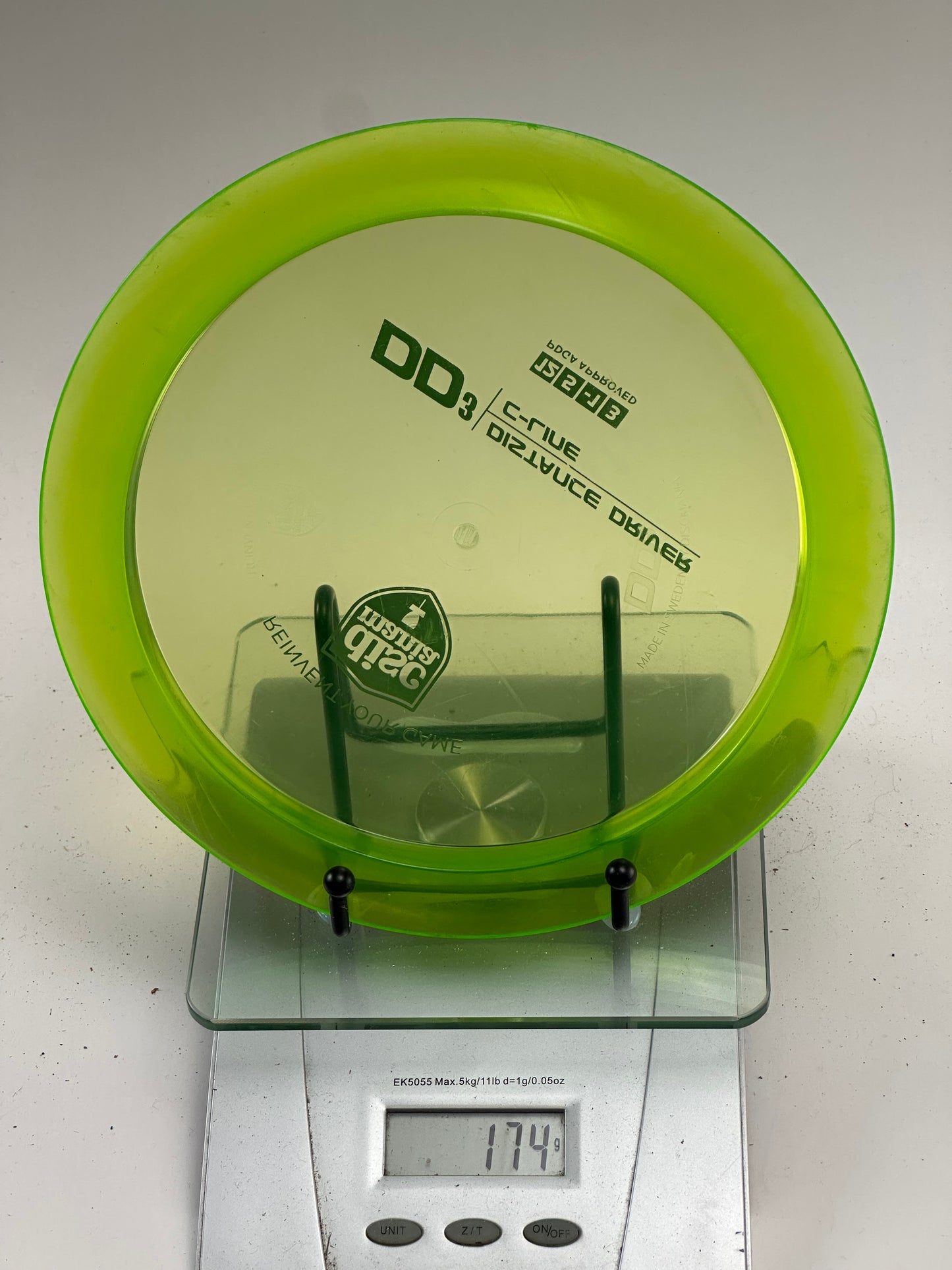 Discmania DD3 C-Line Distance Driver (Transparent Green)