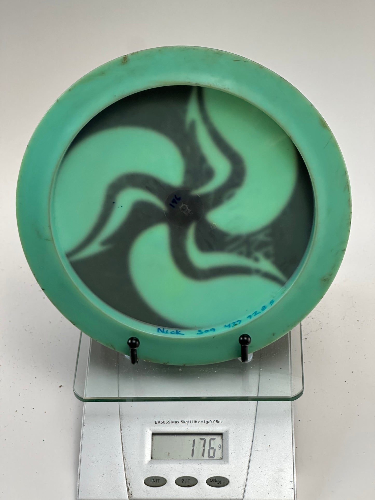 Discmania C-Line DD3 Distance Driver (Custom Dye, Green/Black Swirl)