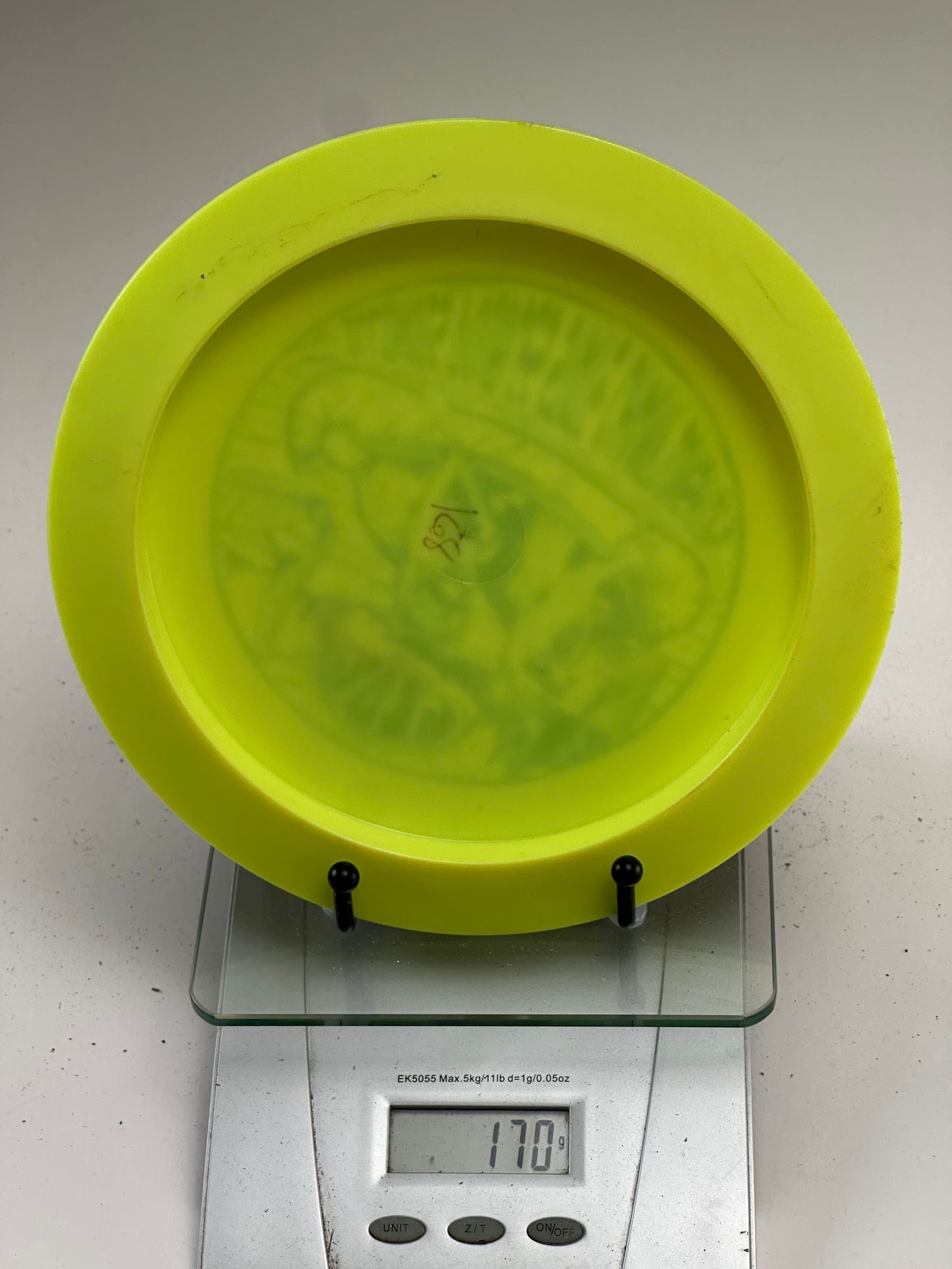 Discmania DD3 X-Out S-Line Distance Driver (Illinois Doubles State Championships) Yellow