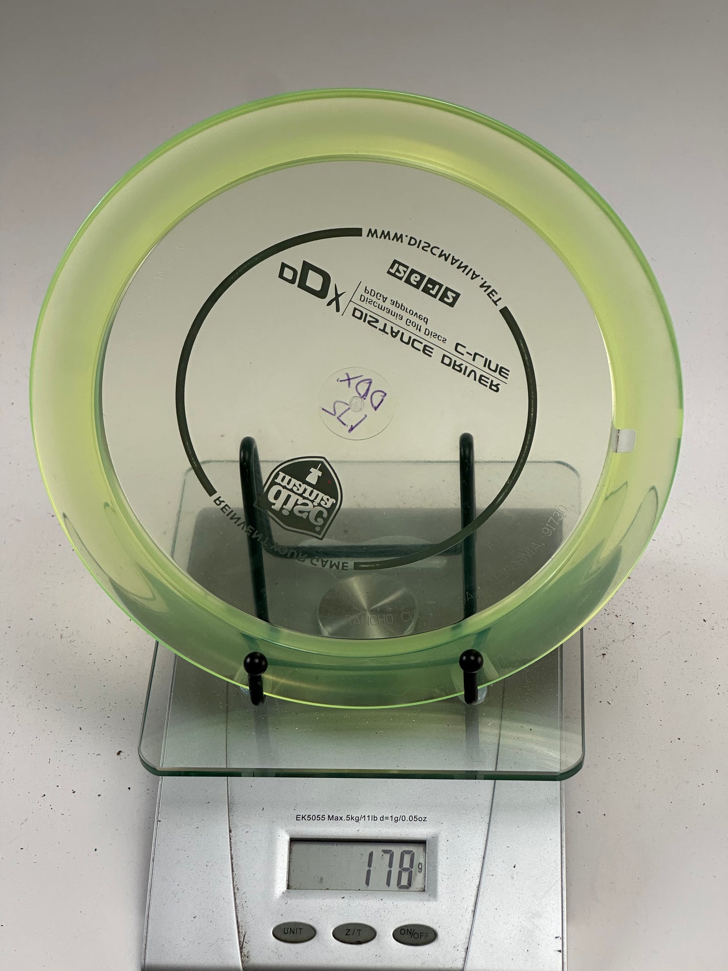 Discmania C-Line DDX Distance Driver - Translucent Green