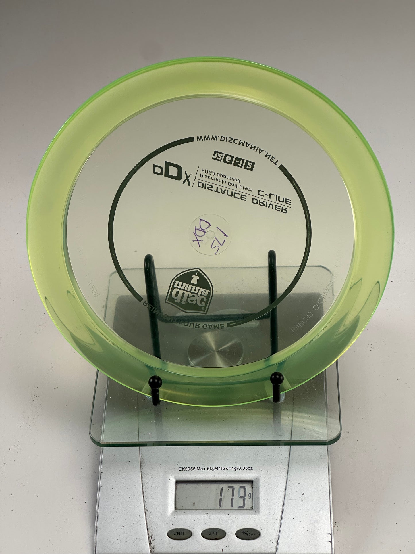 Discmania DDX C-Line Distance Driver – Translucent Yellow-Green