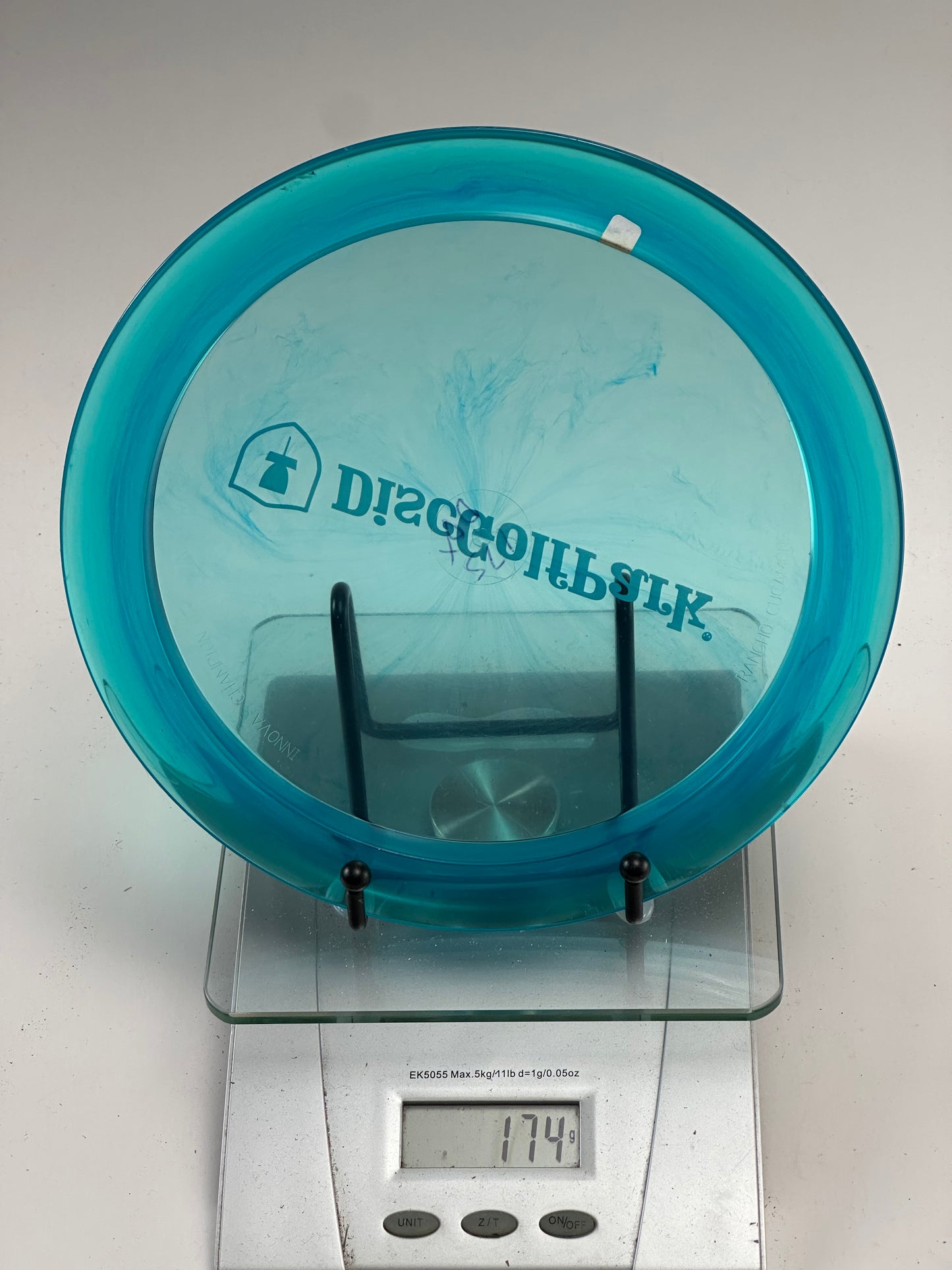 Discmania C-Line DDX Distance Driver - Transparent Teal (DiscGolfPark Stamp)