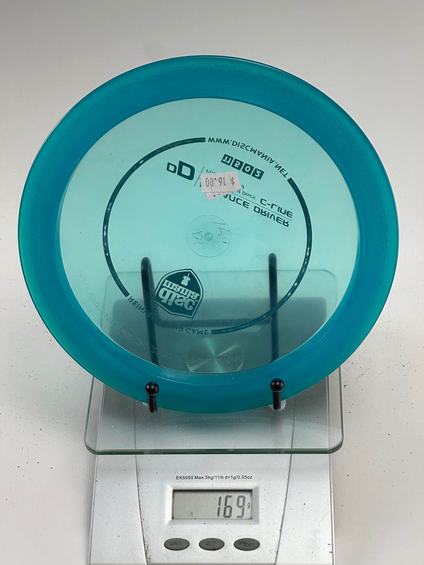 Discmania C-Line DD Distance Driver (169g) - Transparent Blue