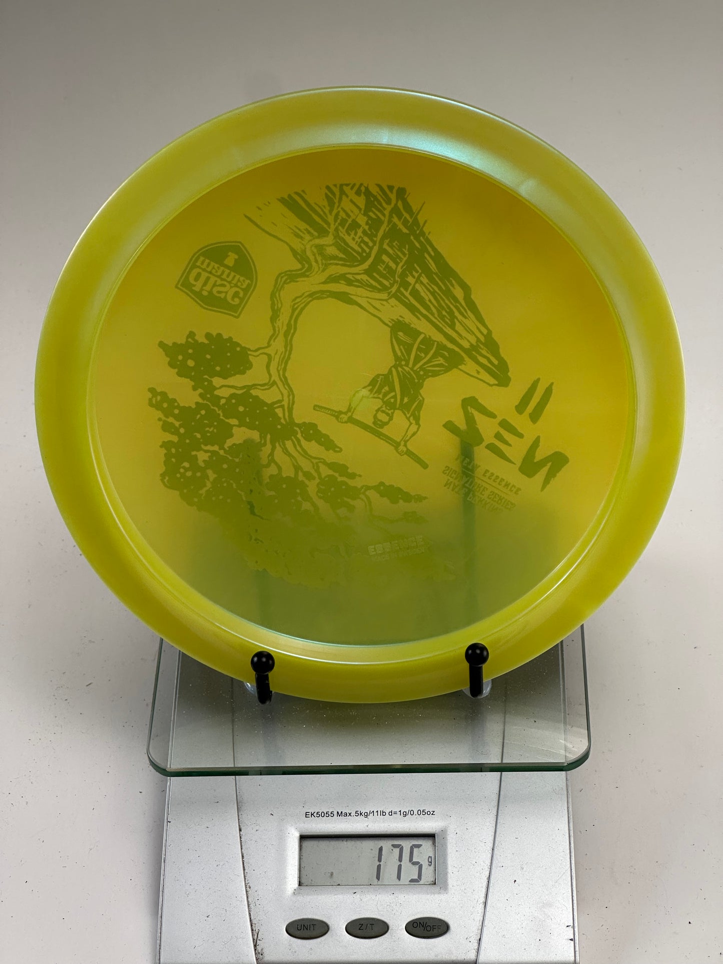 Discmania Meta Essence (Zen II) Yellow w/ Black Tree Stamp