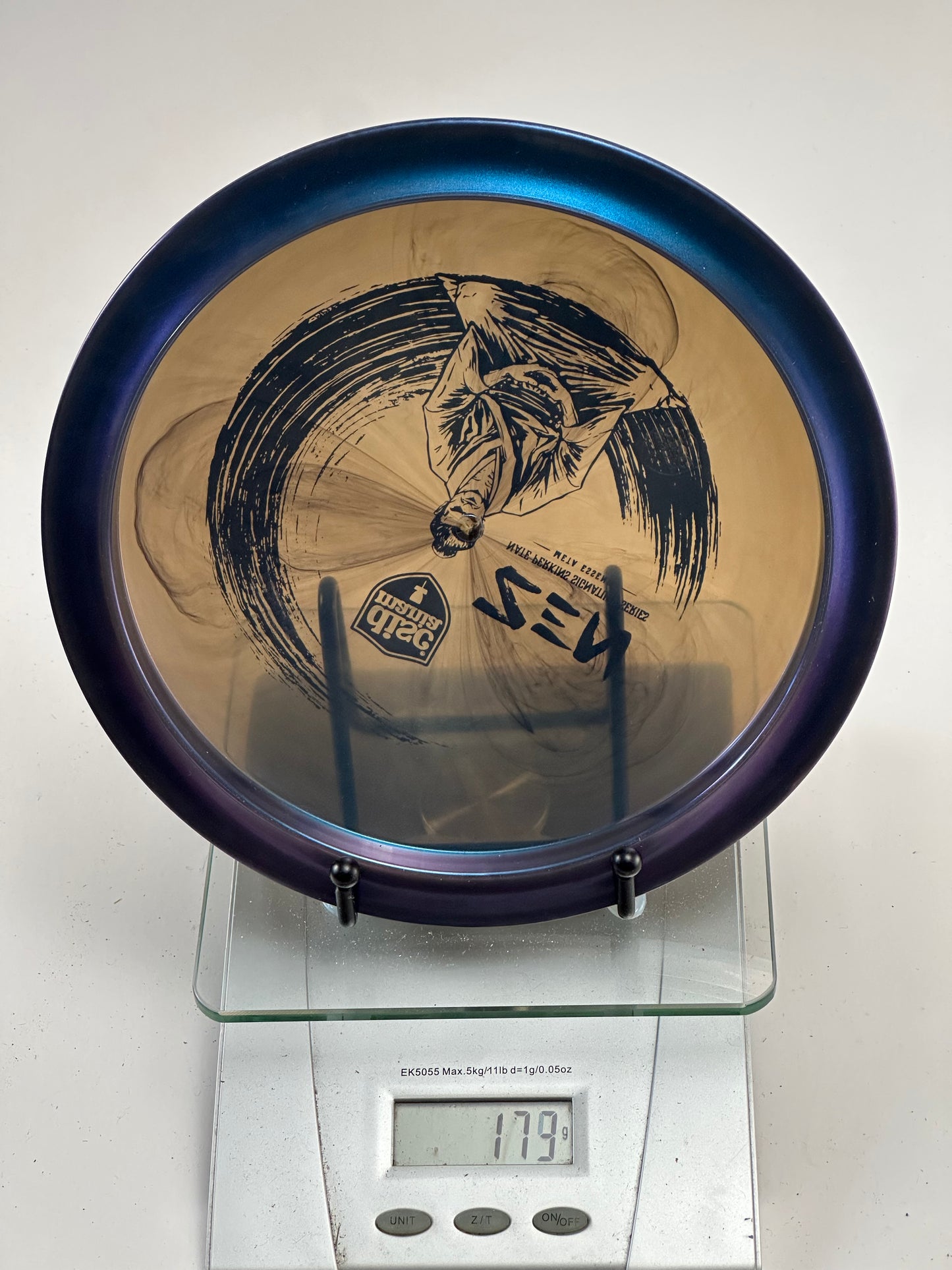 Discmania Meta Essence (Zen II) Blue w/ Green Foil Stamp