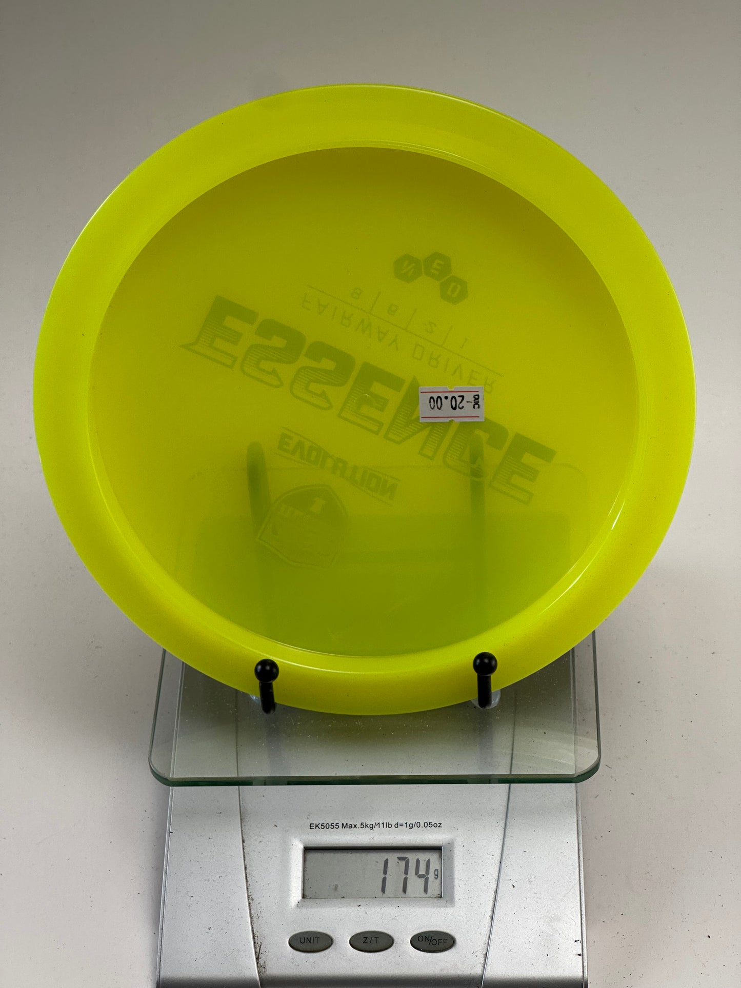 Discmania Essence (Neo) Fairway Driver - Yellow with Black Stamp