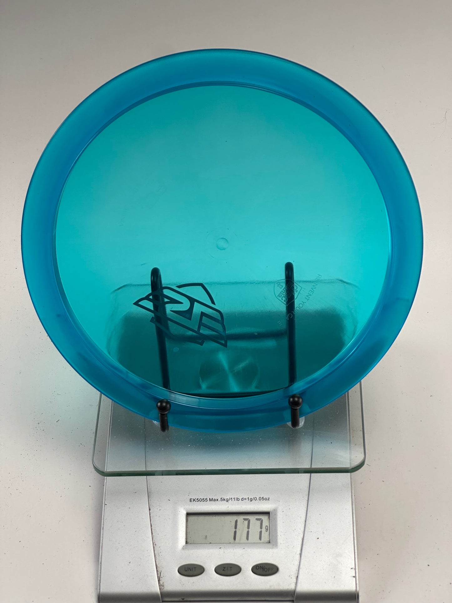 Discmania C-Line FD – Transparent Blue, Shield Logo Stamp