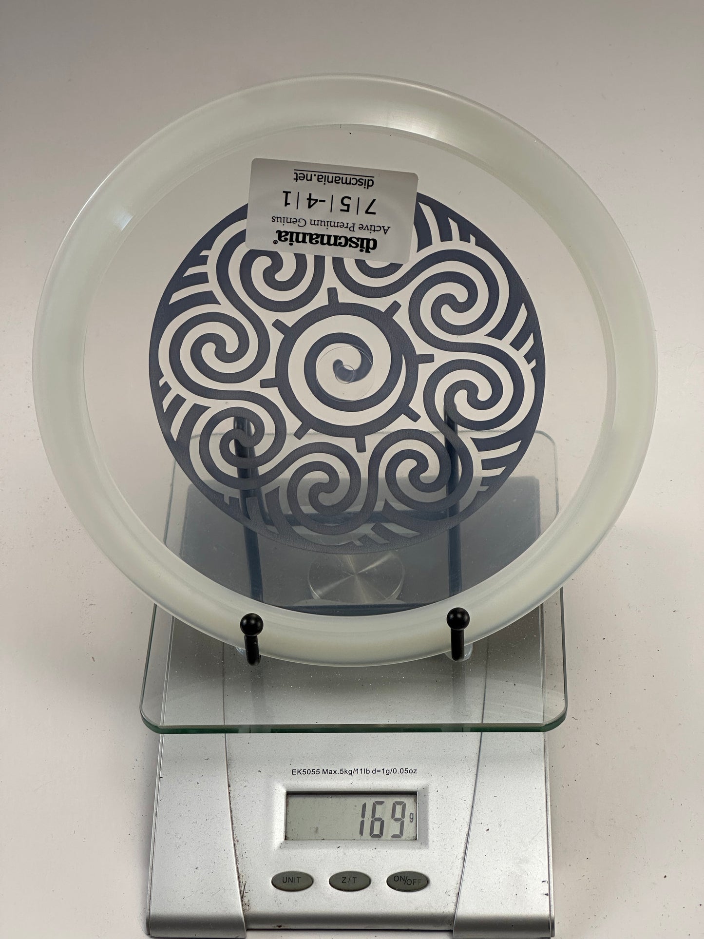 Discmania Genius Active Premium (Translucent Clear) 169g