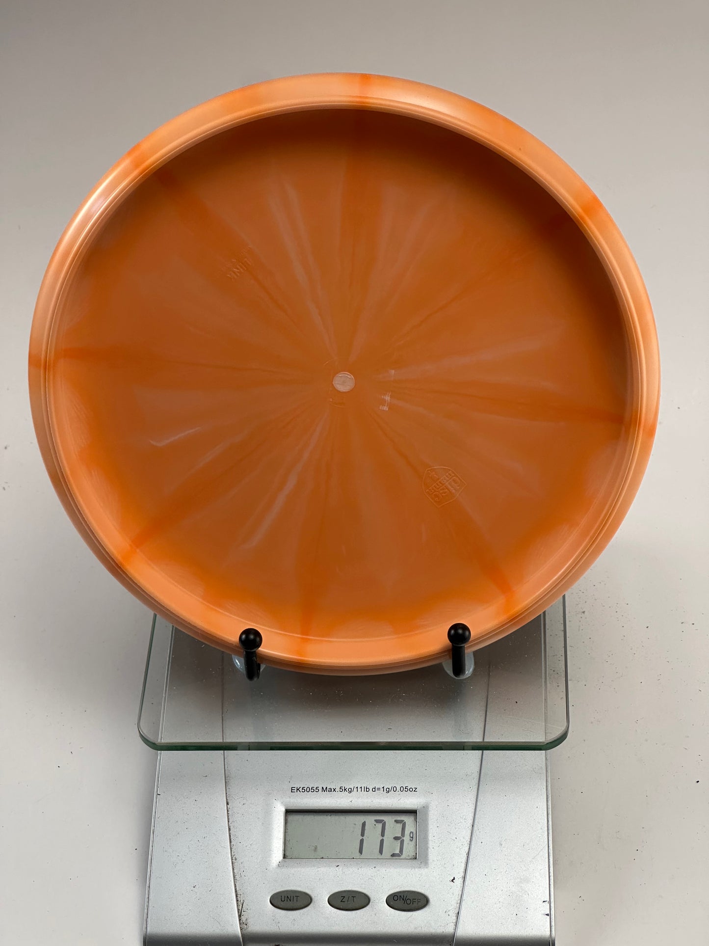 Discmania Link Arctic Fang Vapor Hard Exo Putter – Orange Swirl