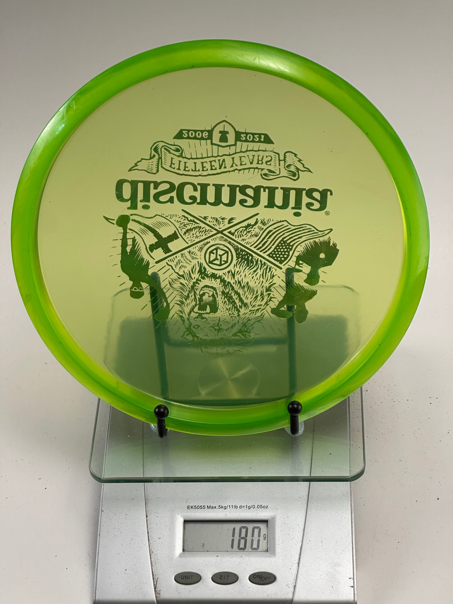 Discmania MD1 C-Line 15 Year Anniversary Midrange - Translucent Green