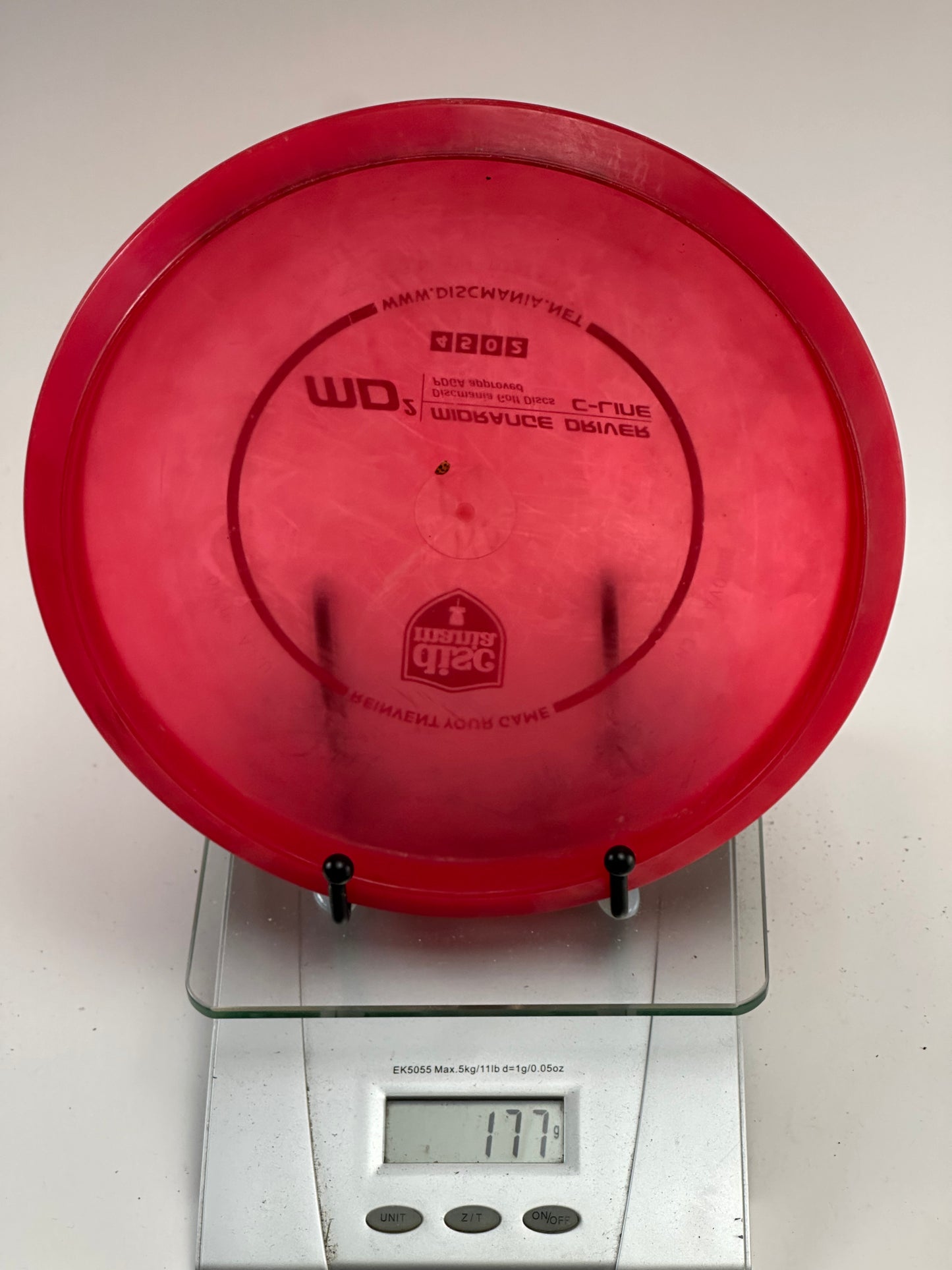 Discmania MD2 C-Line Midrange – Transparent Red
