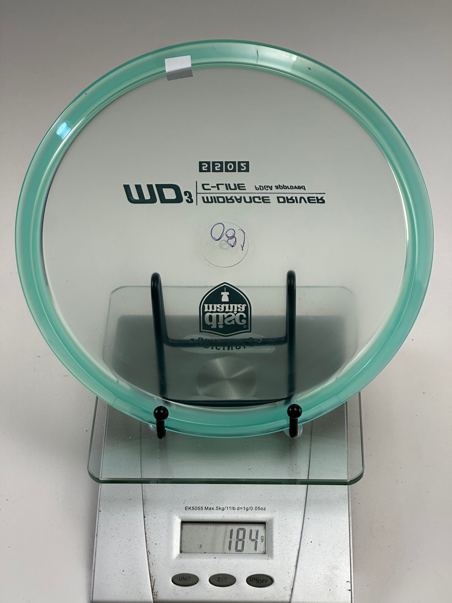 Discmania C-Line MD3 Midrange Driver | Translucent Aqua Green | 184g