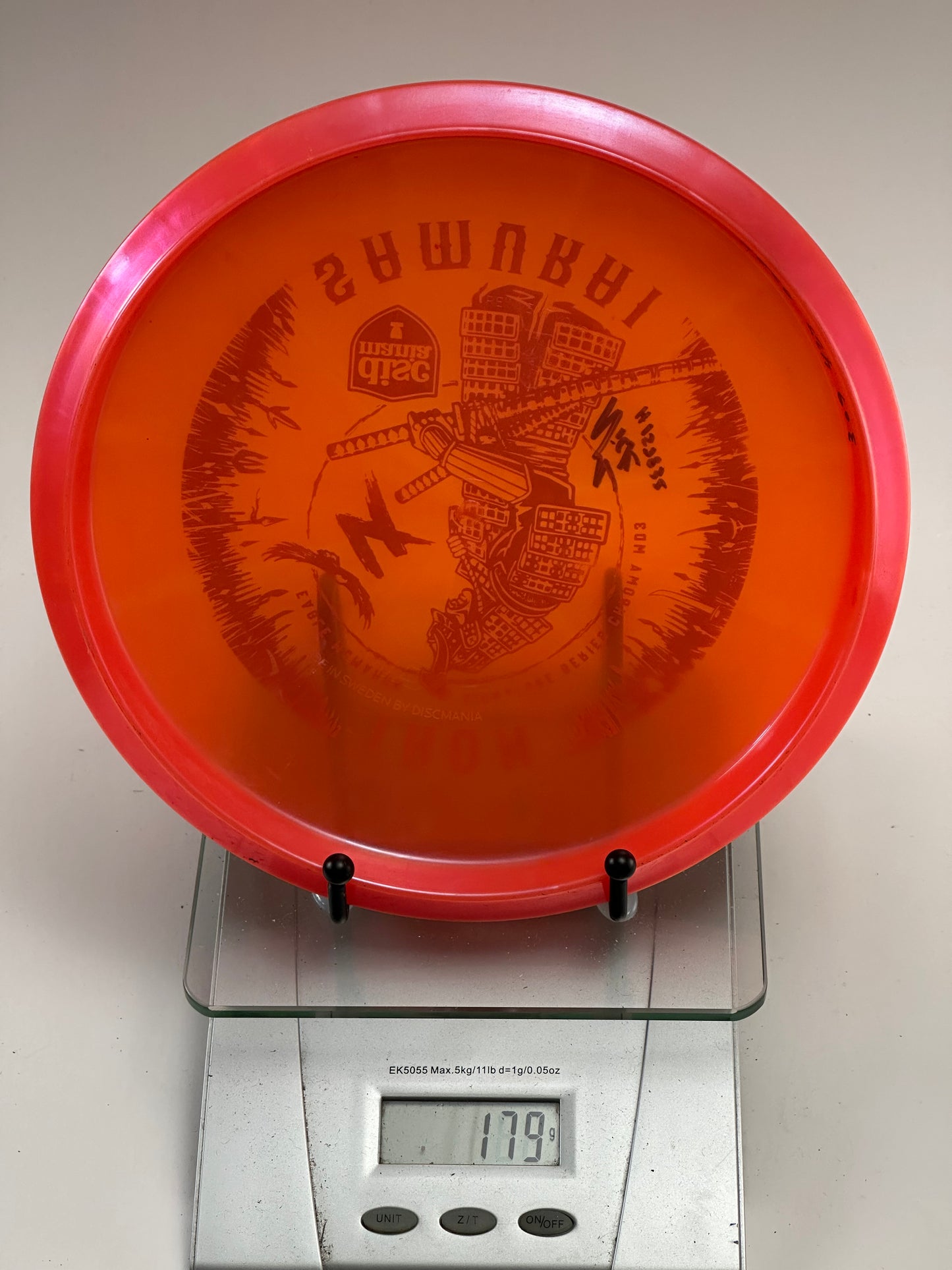 Discmania MD3 Chroma Iron Samurai 4 Midrange – Translucent Orange