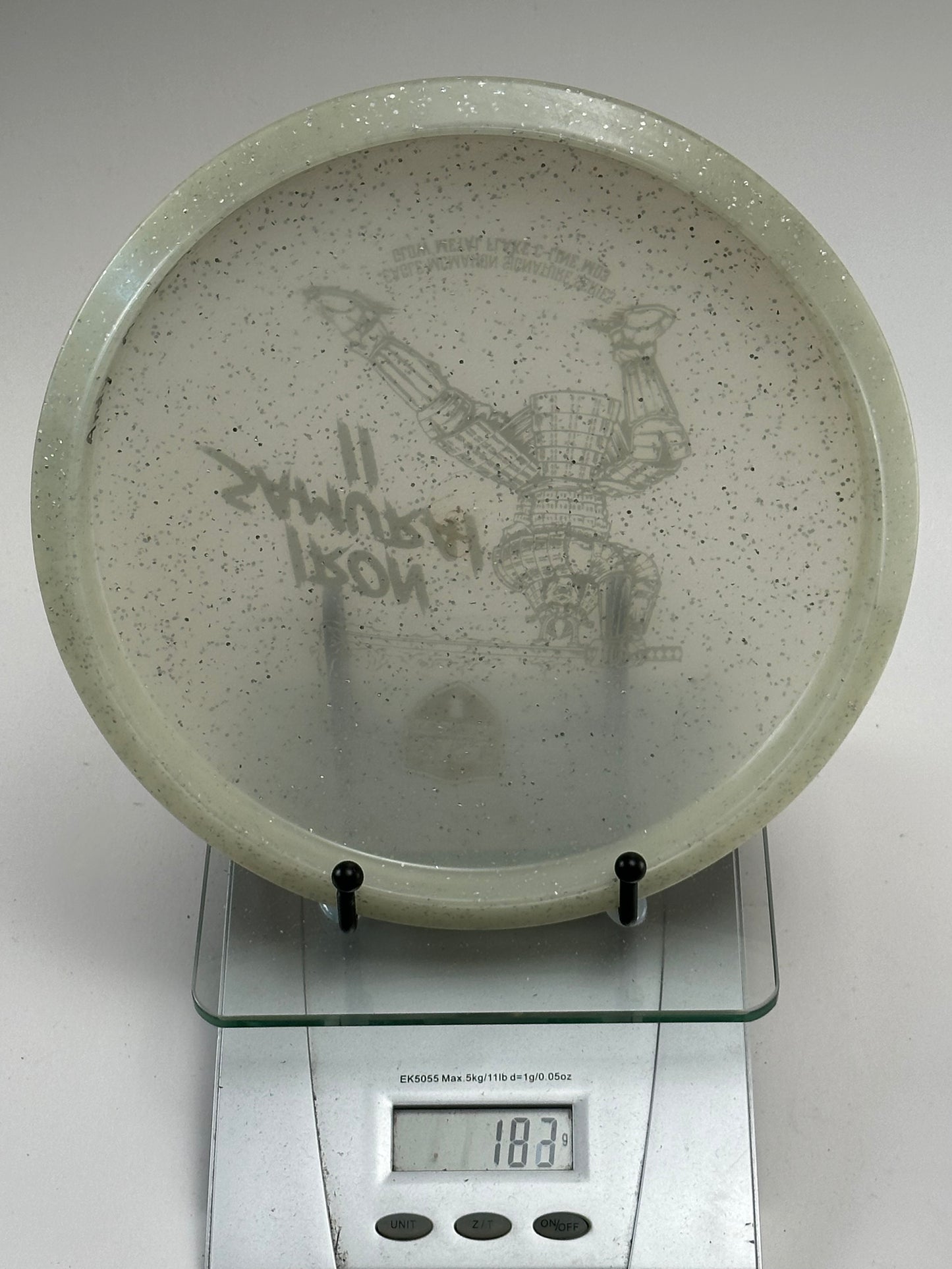 Discmania MD3 Iron Samurai II Metal Flake C-Line Midrange (Clear Sparkle) 181g