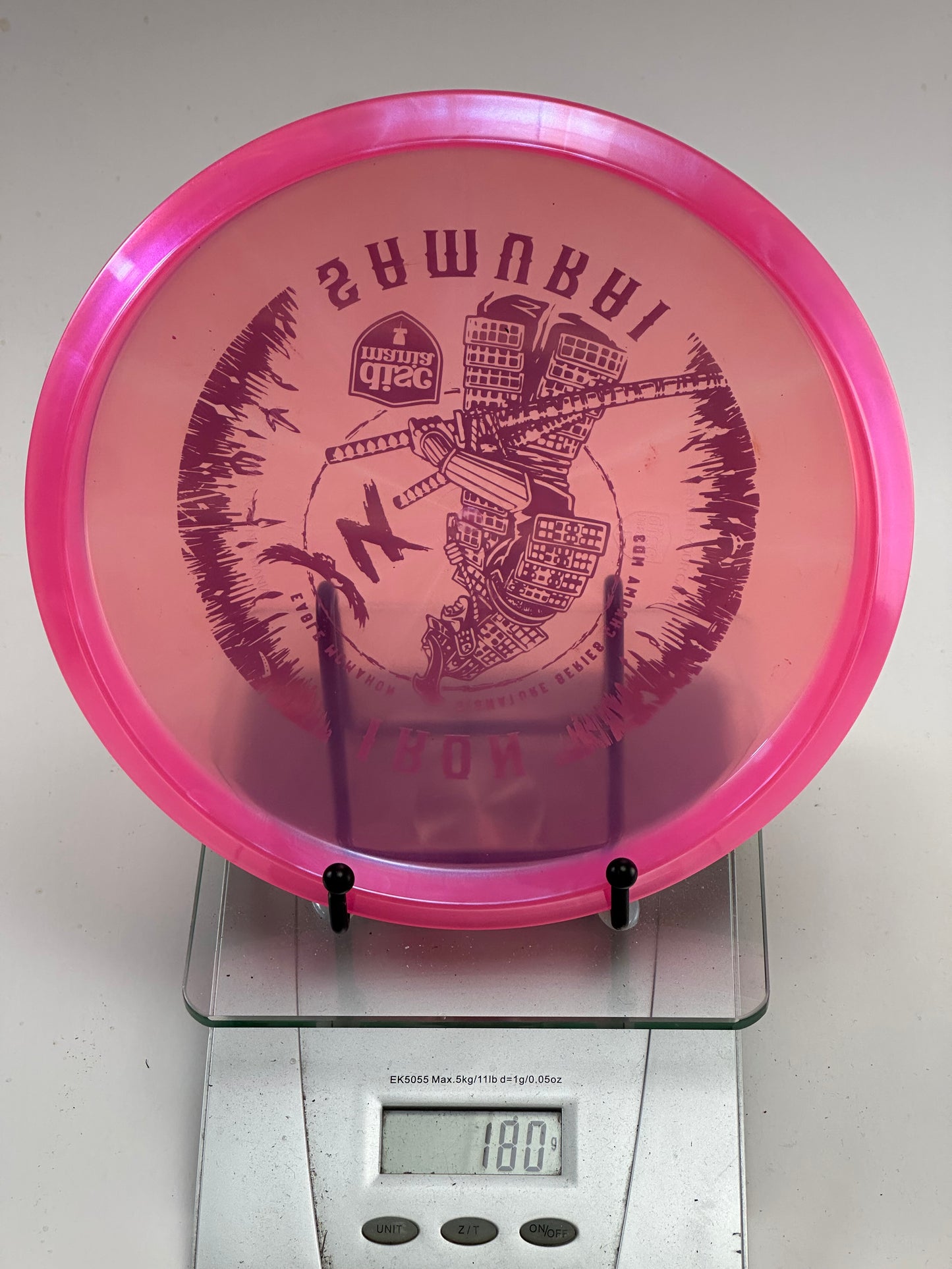Discmania MD3 Iron Samurai 4 (Chroma) Pink Translucent Midrange
