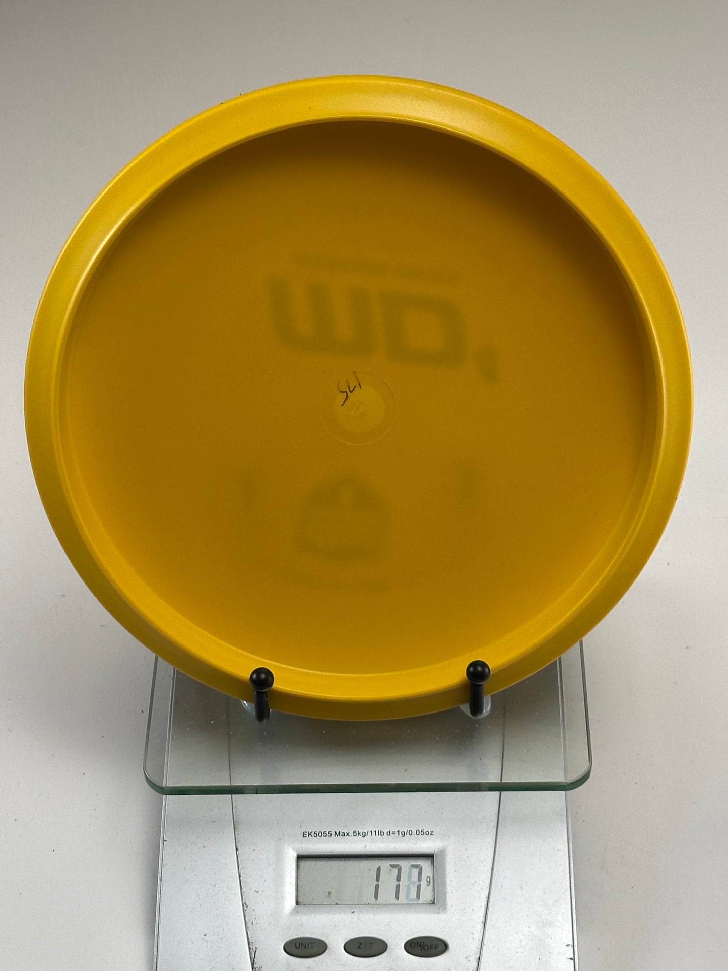 Discmania MD4 Stiff P-Line Midrange - Yellow/Blue Stamp (Used)