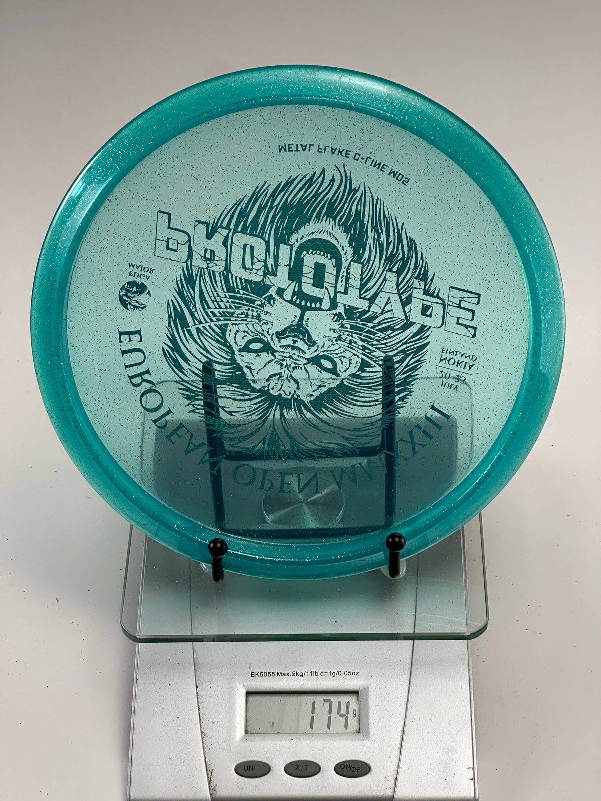 Discmania MD5 Prototype Metal Flake C-Line European Open MMXXIII Teal 174g