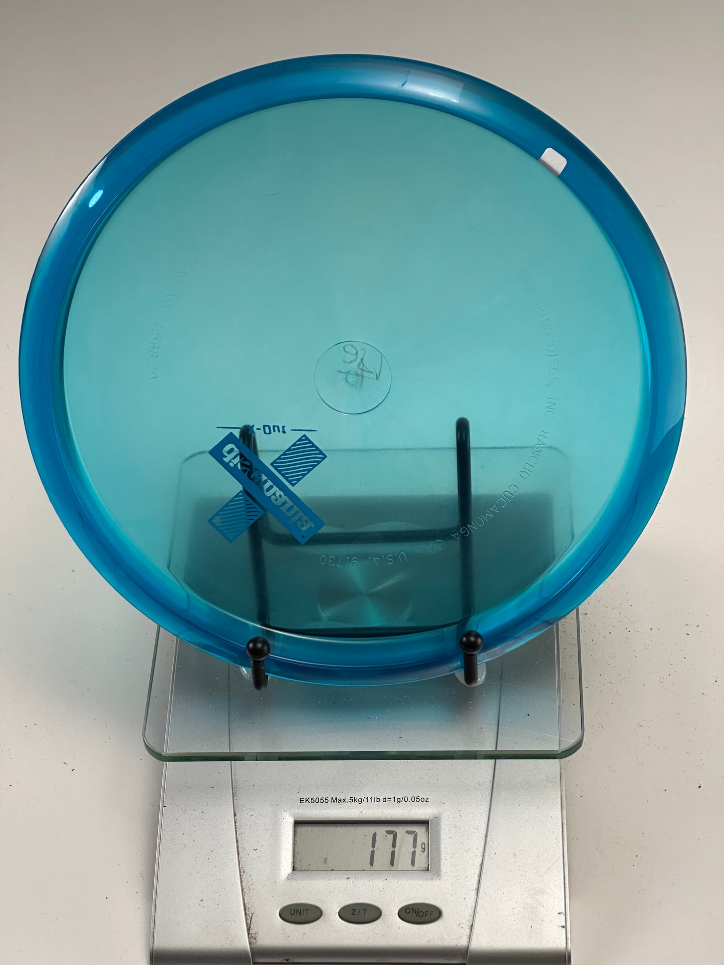 Discmania MD C-Line X-Out Midrange, Transparent Blue, 177g