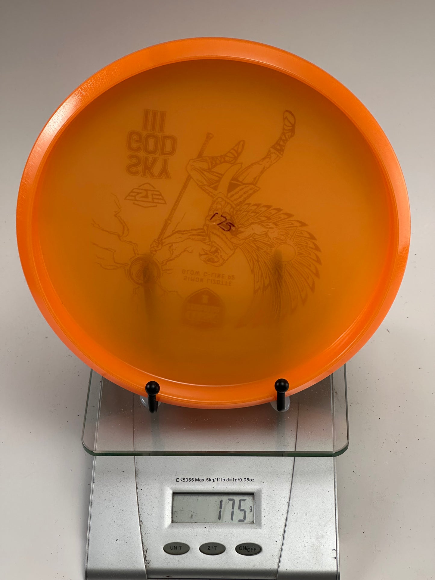 Discmania P2 Sky God III Glow C-Line (Simon Lizotte) Orange