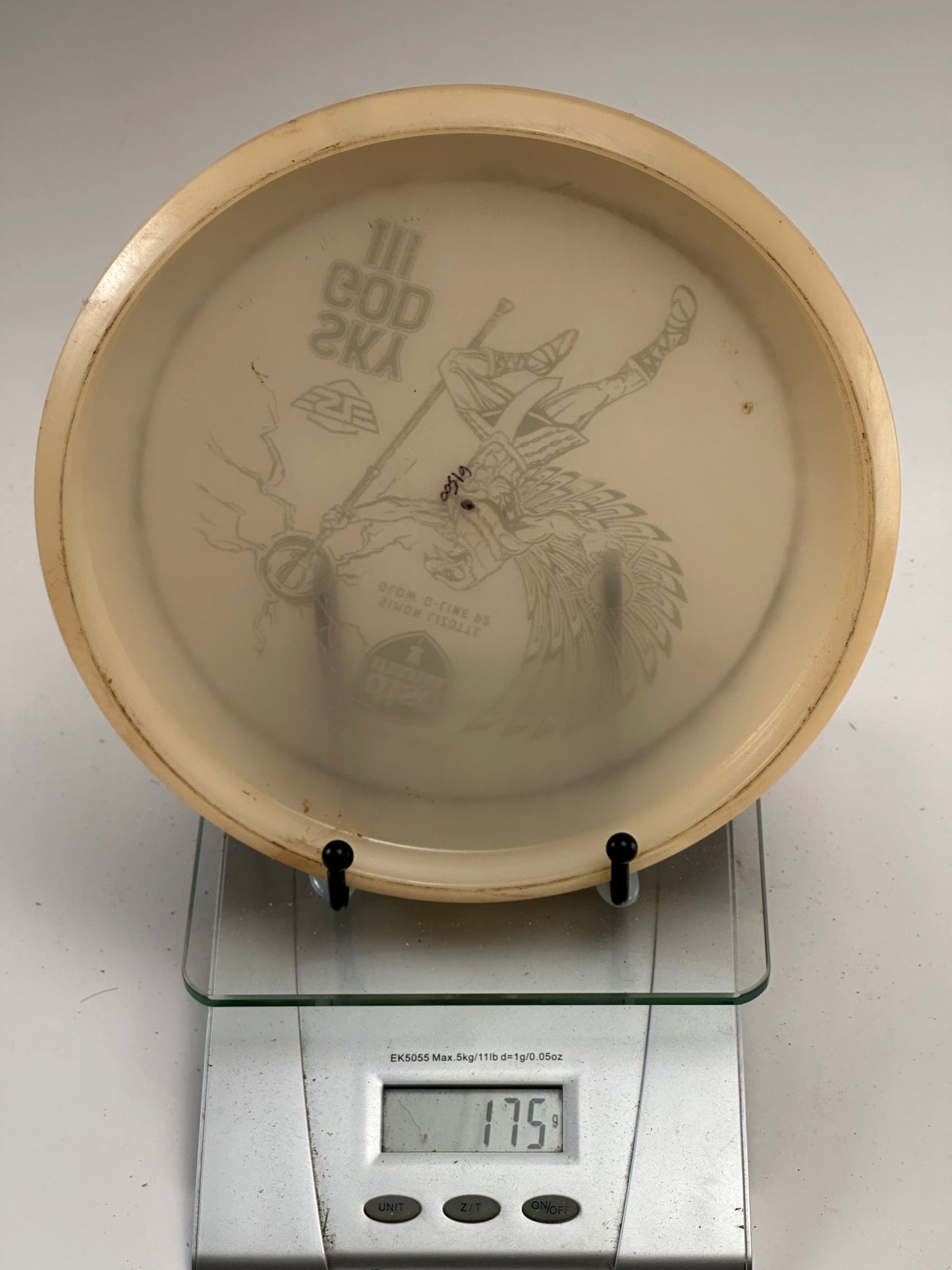 Discmania Sky God III P2 Glow C-Line (Simon Lizotte) - Cream