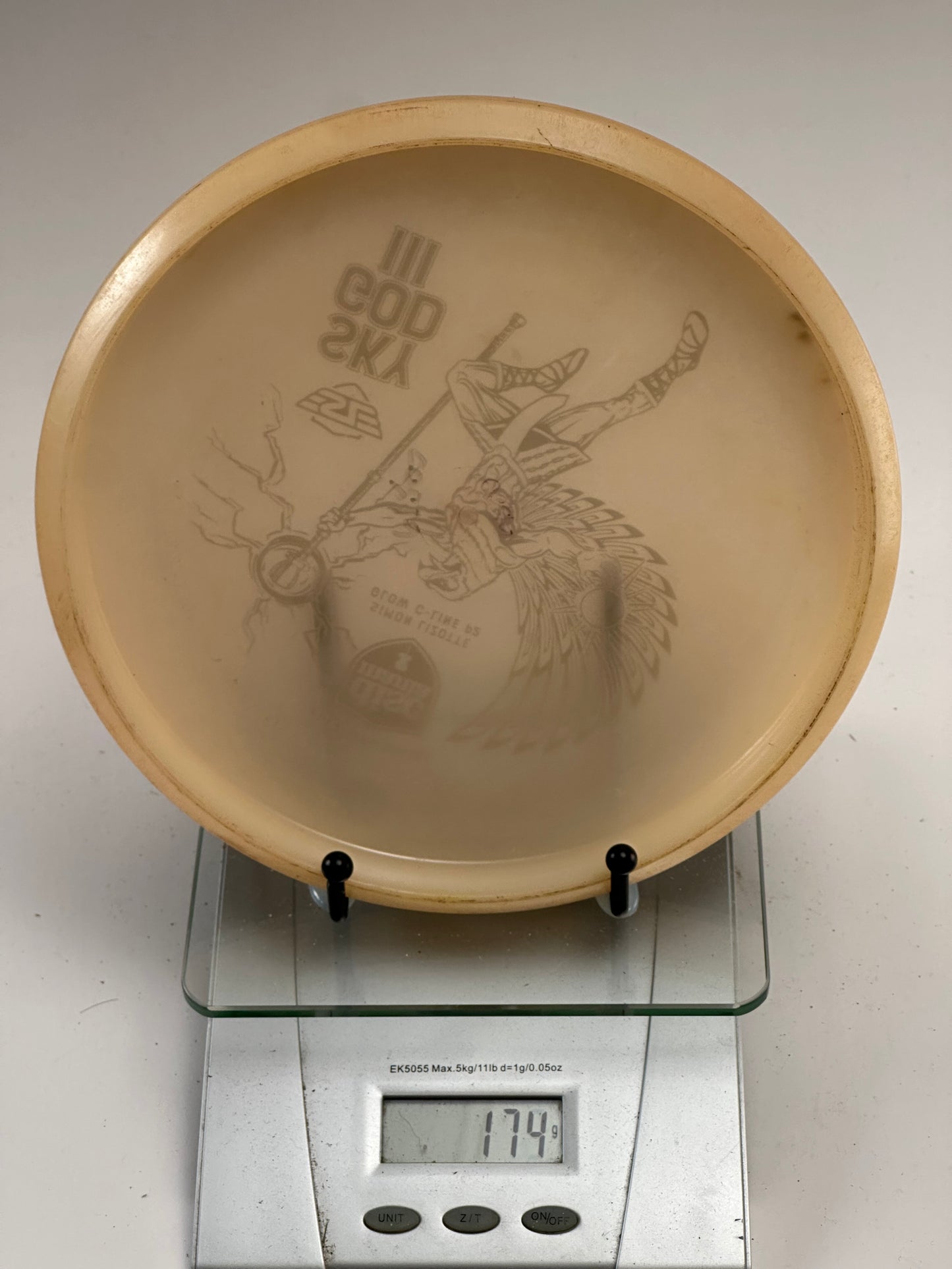 Discmania Sky God III P2 Glow C-Line (Simon Lizotte) – Cream
