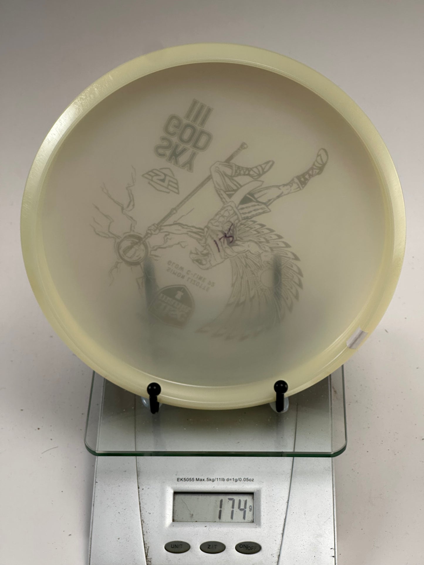 Discmania Sky God III P2 Glow C-Line Putter (Simon Lizotte)