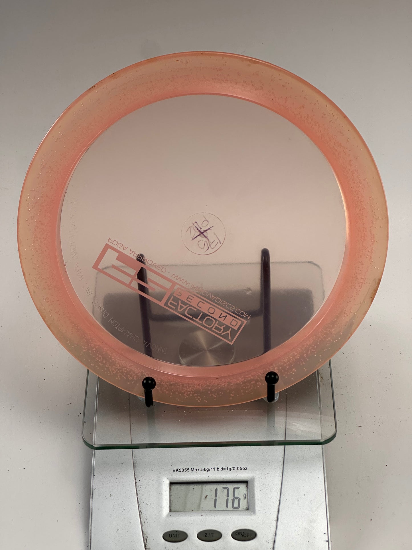 Discmania PD2 C-Line X-Out (Factory Second) Clear w/ Pink Rim