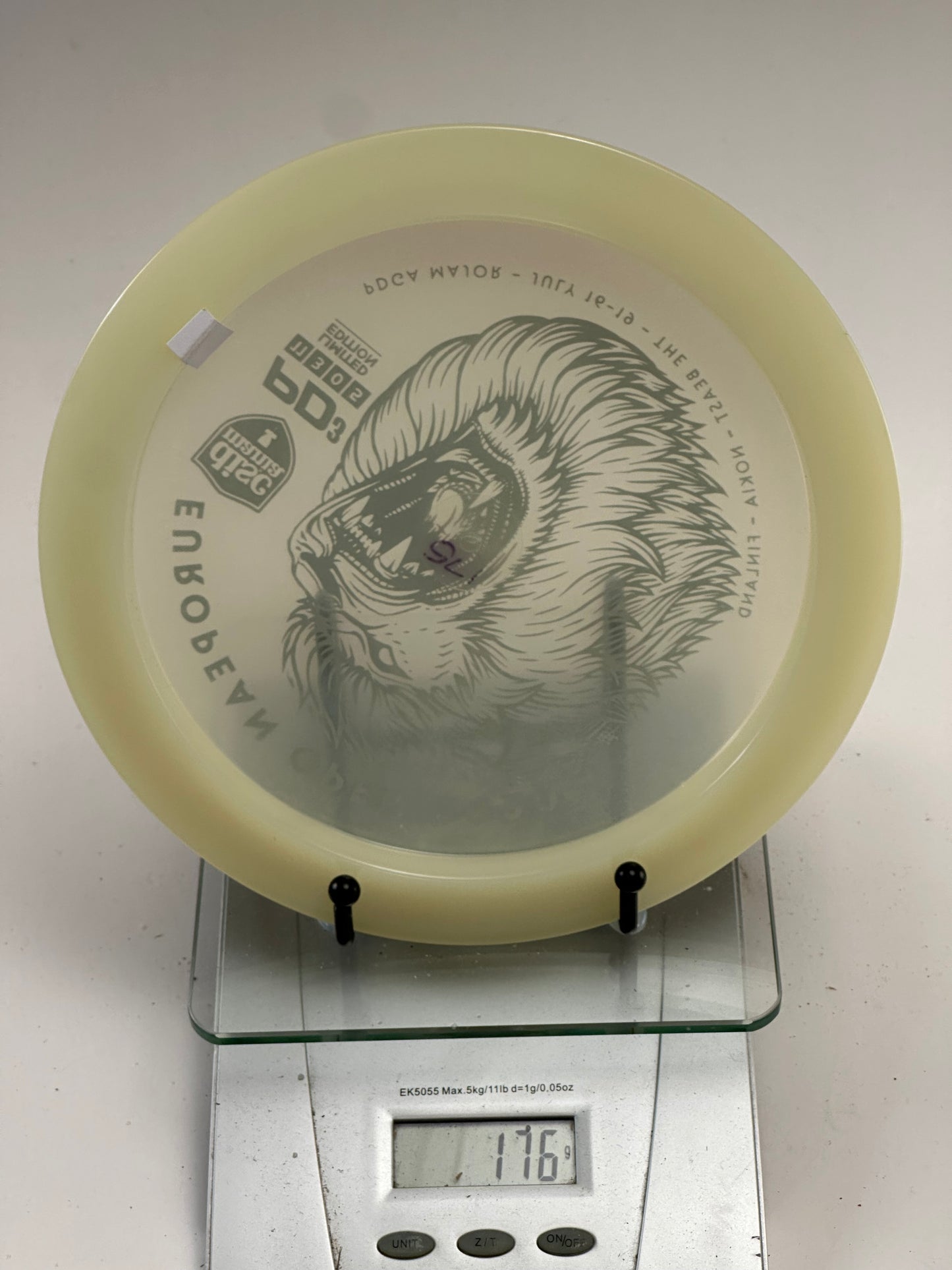 Discmania Glow C-Line PD3 — 2020 European Open Limited Edition