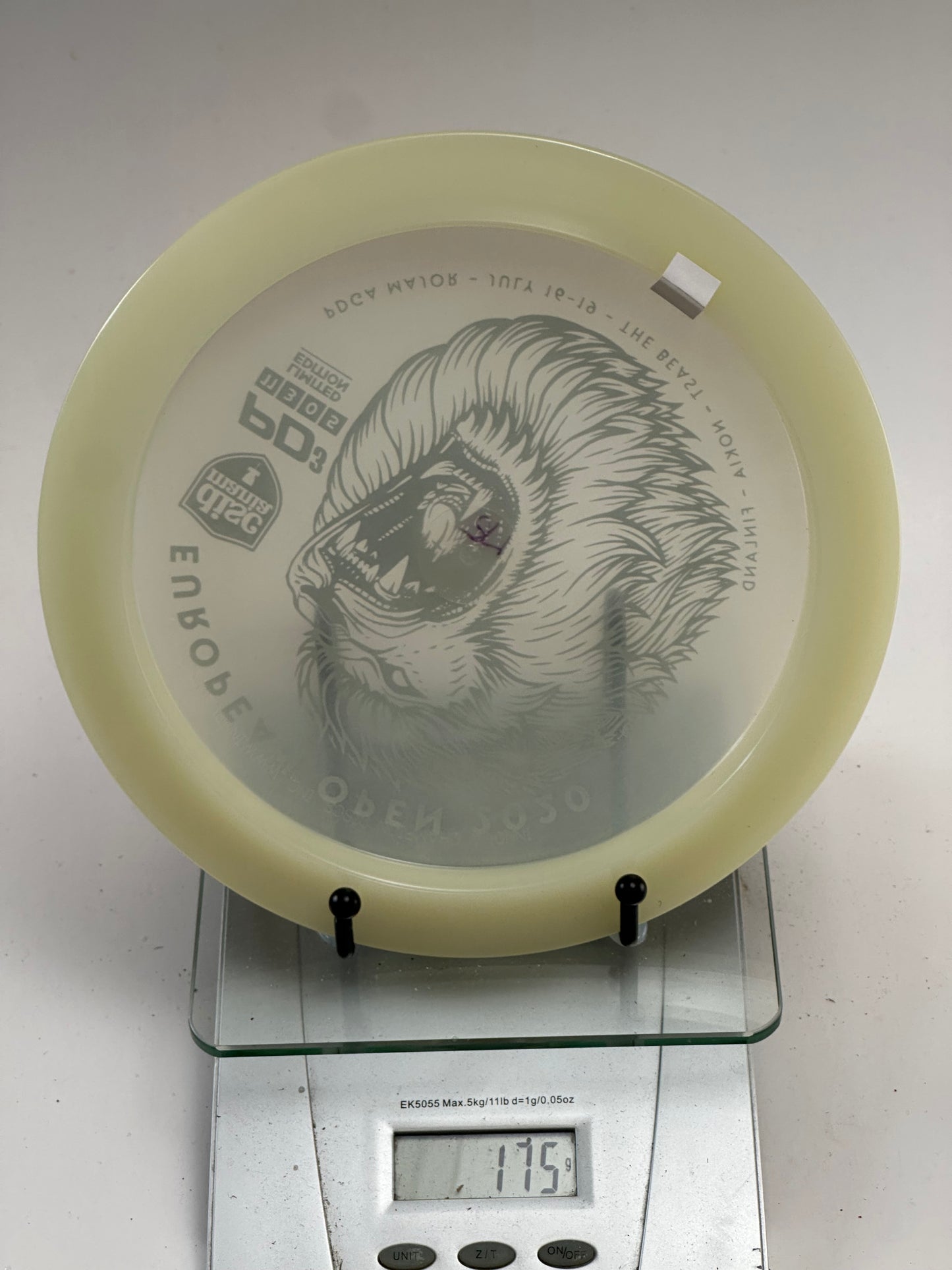 Discmania Glow C-Line PD3 — 2020 European Open Limited Edition