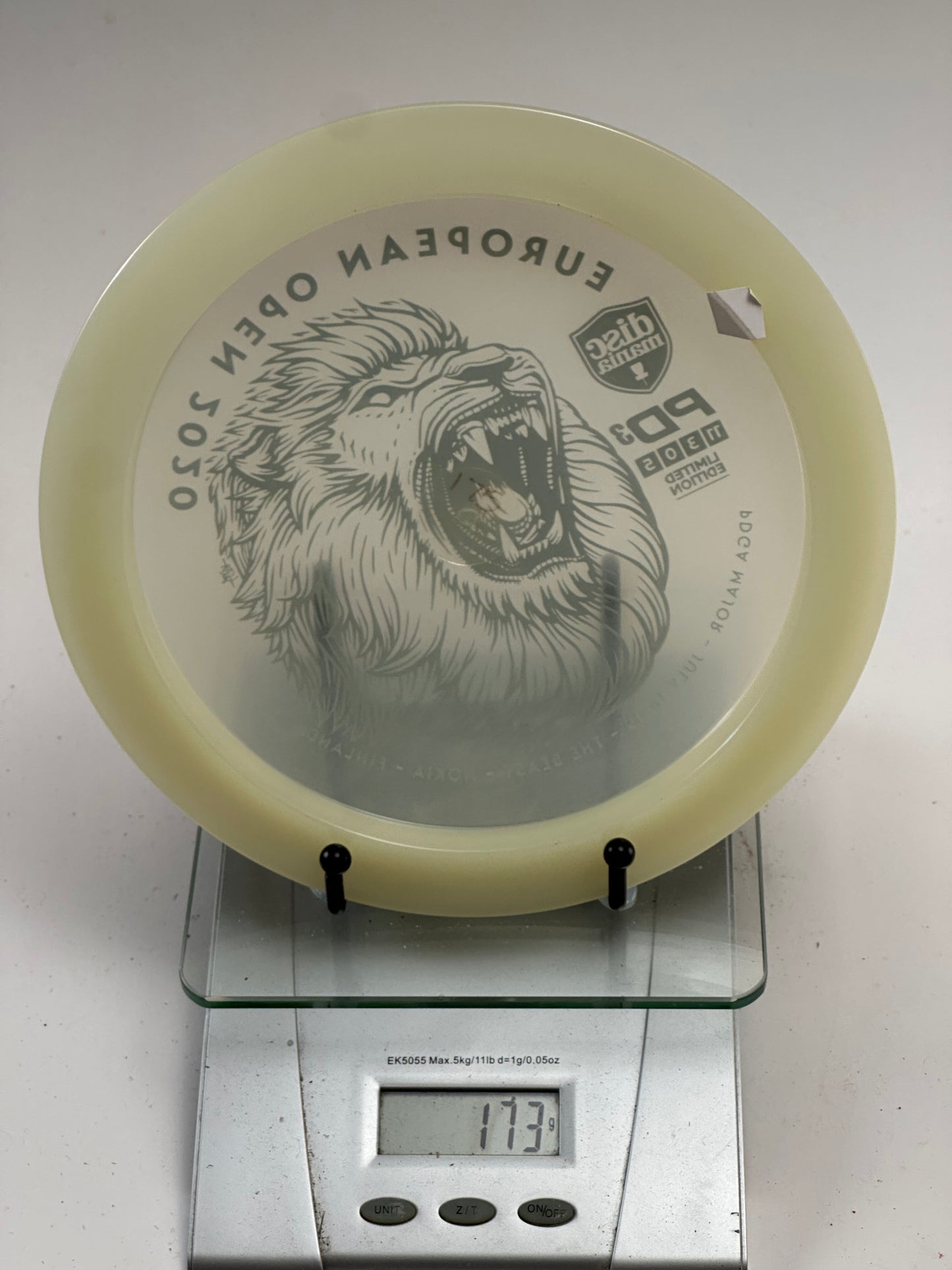 Discmania Glow C-Line PD3 2020 European Open Limited Edition