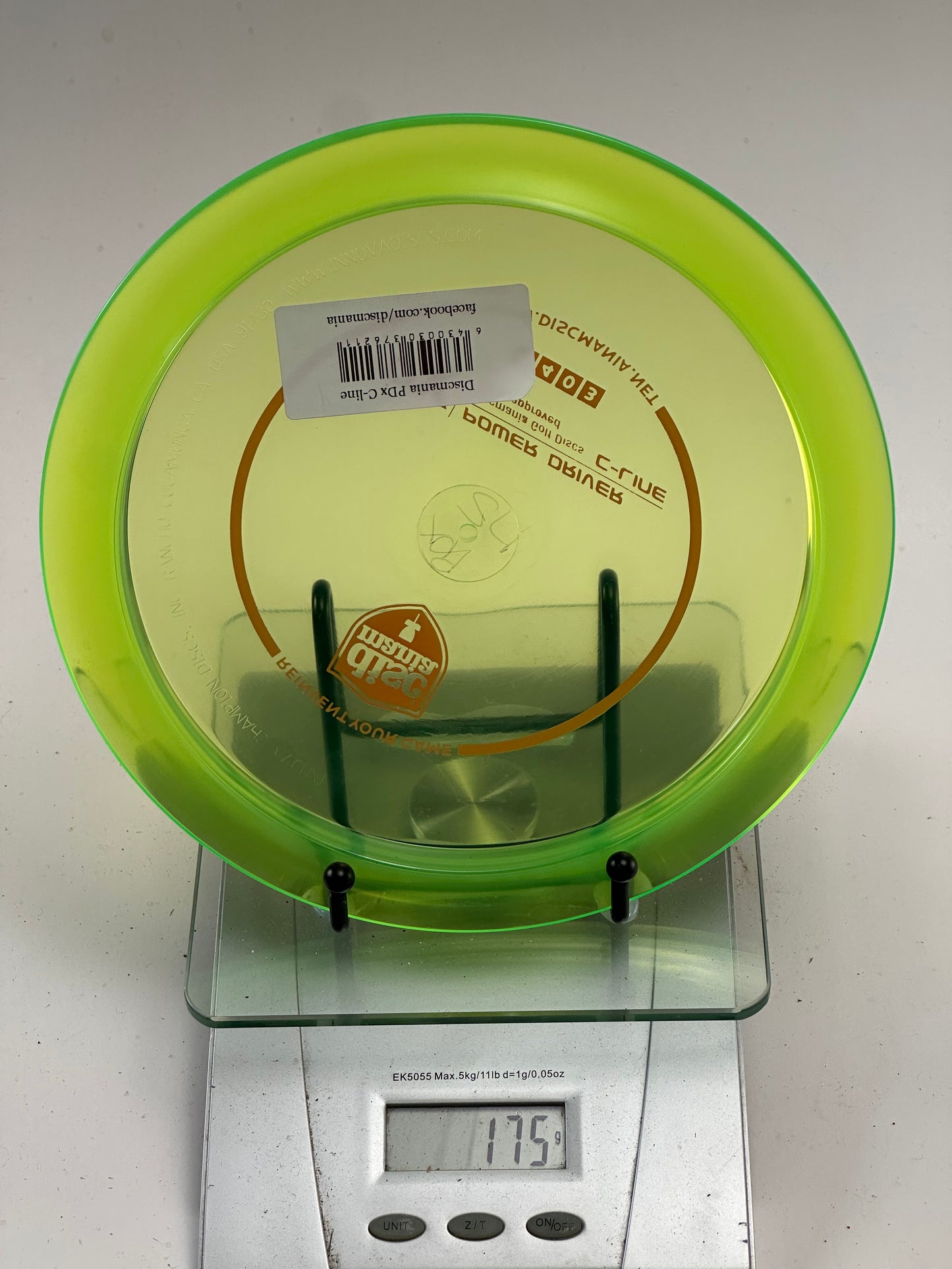 Discmania PDX C-Line Power Driver - Transparent Green
