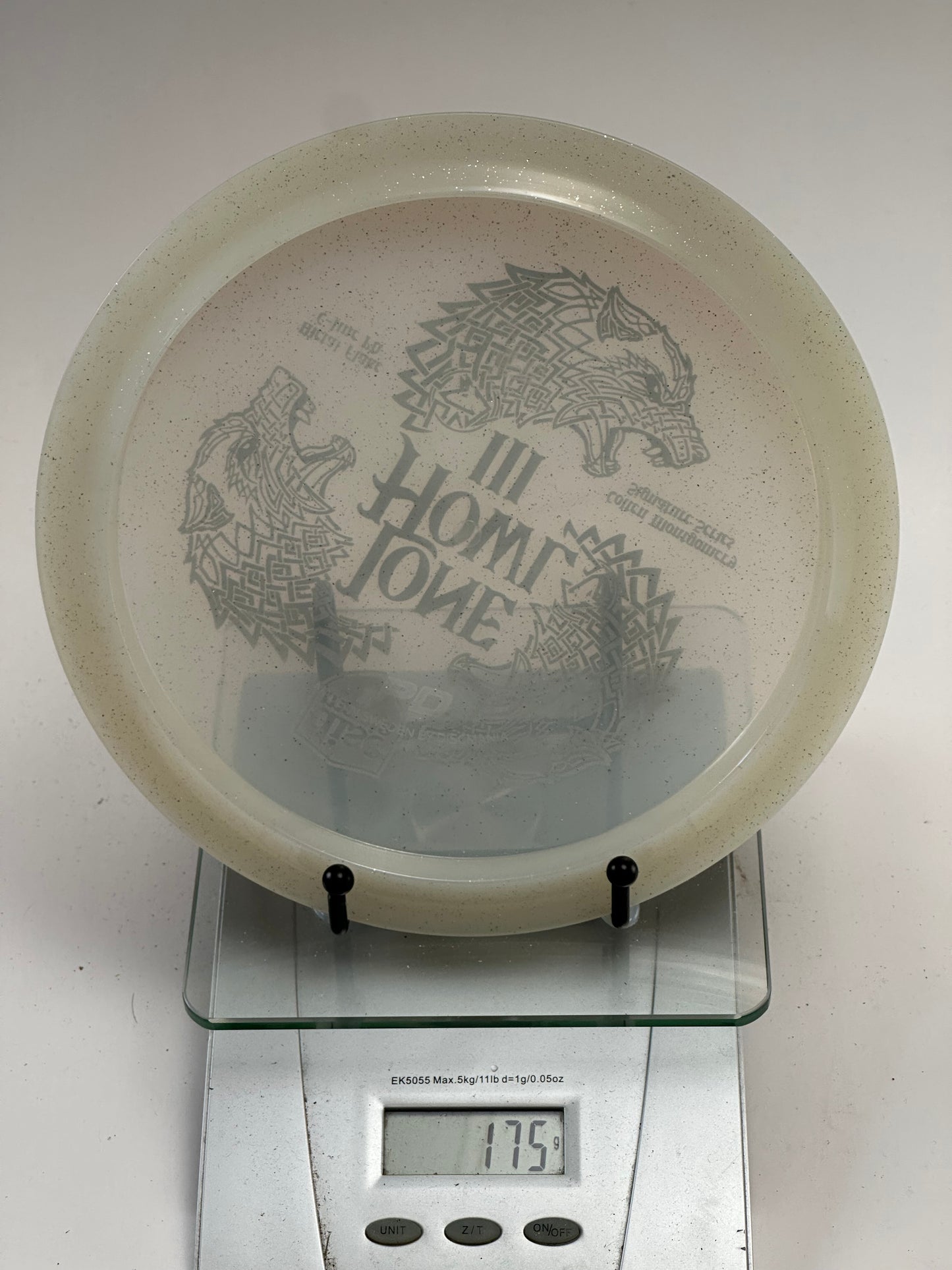 Discmania Lone Howl III PD Metal Flake C-Line (Clear/Silver Flake)