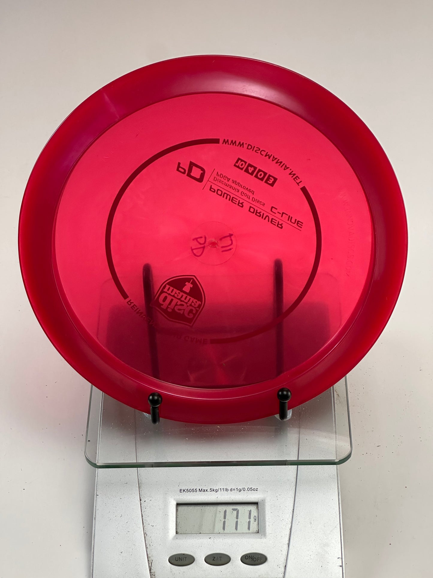 Discmania PD C-Line (Transparent Red) – 171g