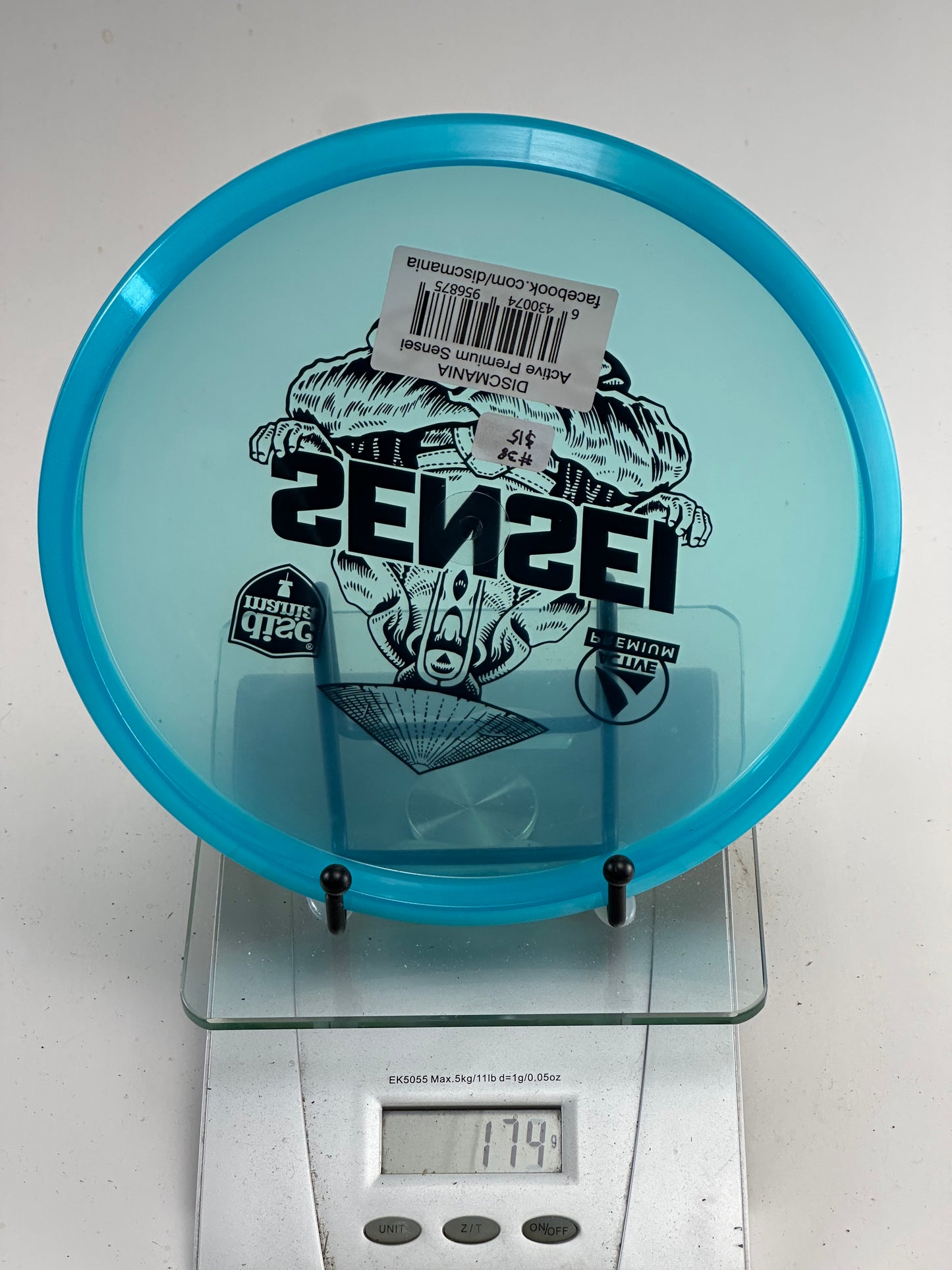 Discmania Sensei Active Premium Putter (Blue, 174g)