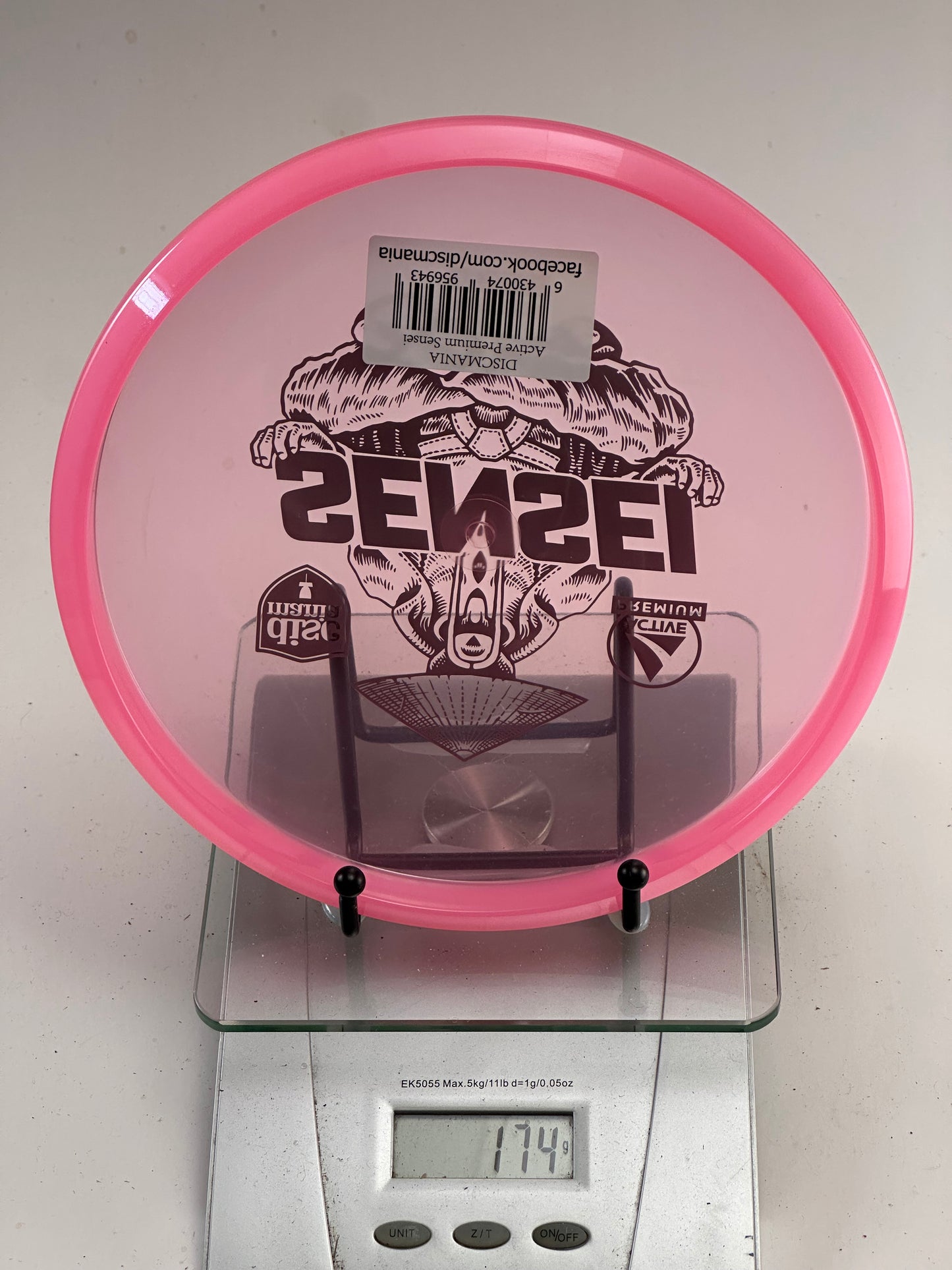 Discmania Active Premium Sensei pink putter