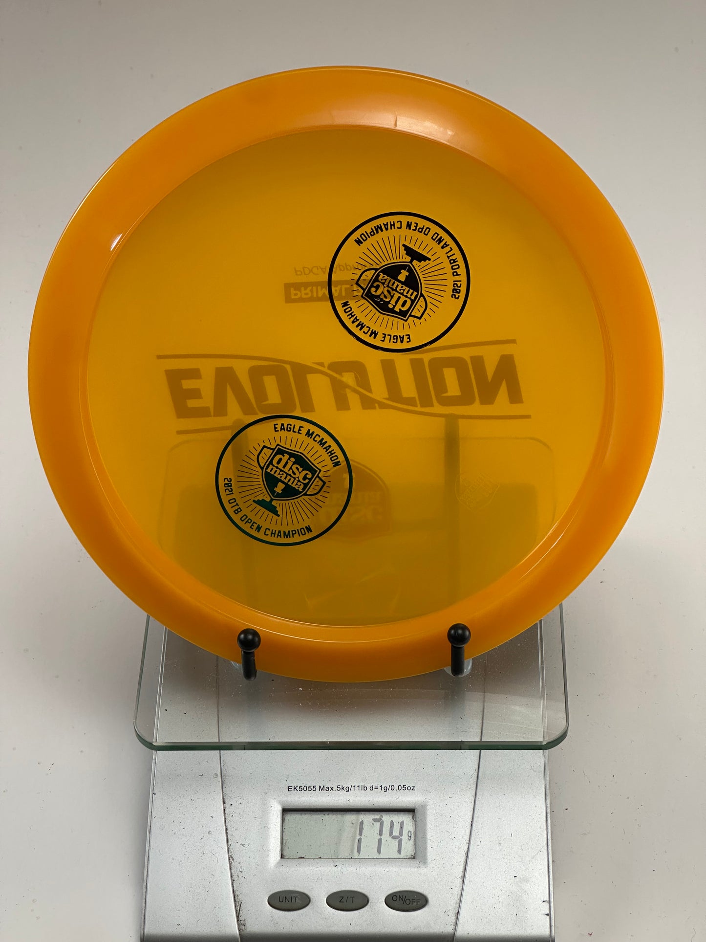 Discmania Splice Primal Run – Neo – Yellow – 174g