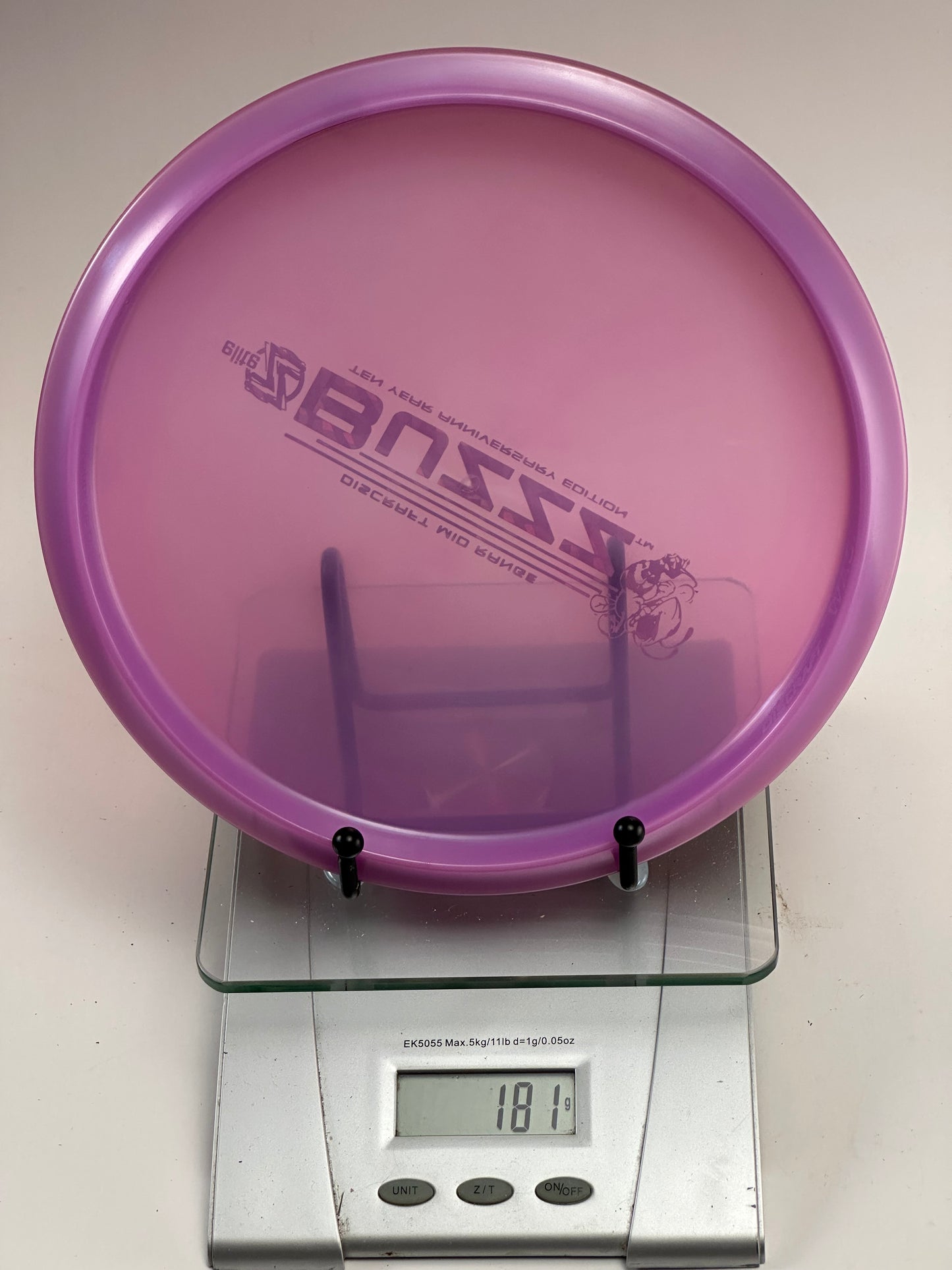 Discraft Buzzz 10 Year Anniversary Elite Z Midrange (Purple, 181g)