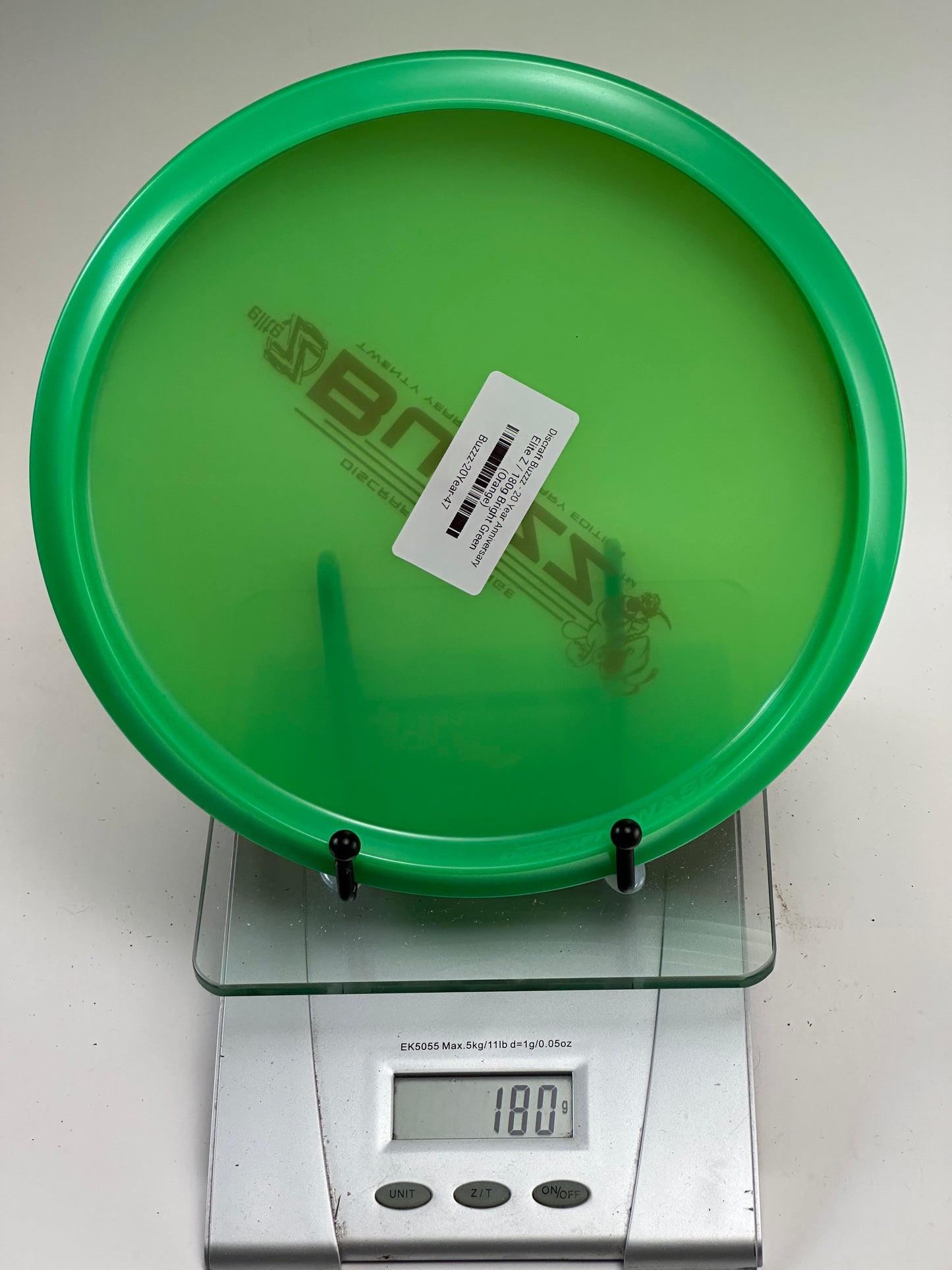 Discraft Buzzz 20 Year Anniversary Elite Z Midrange (Green)