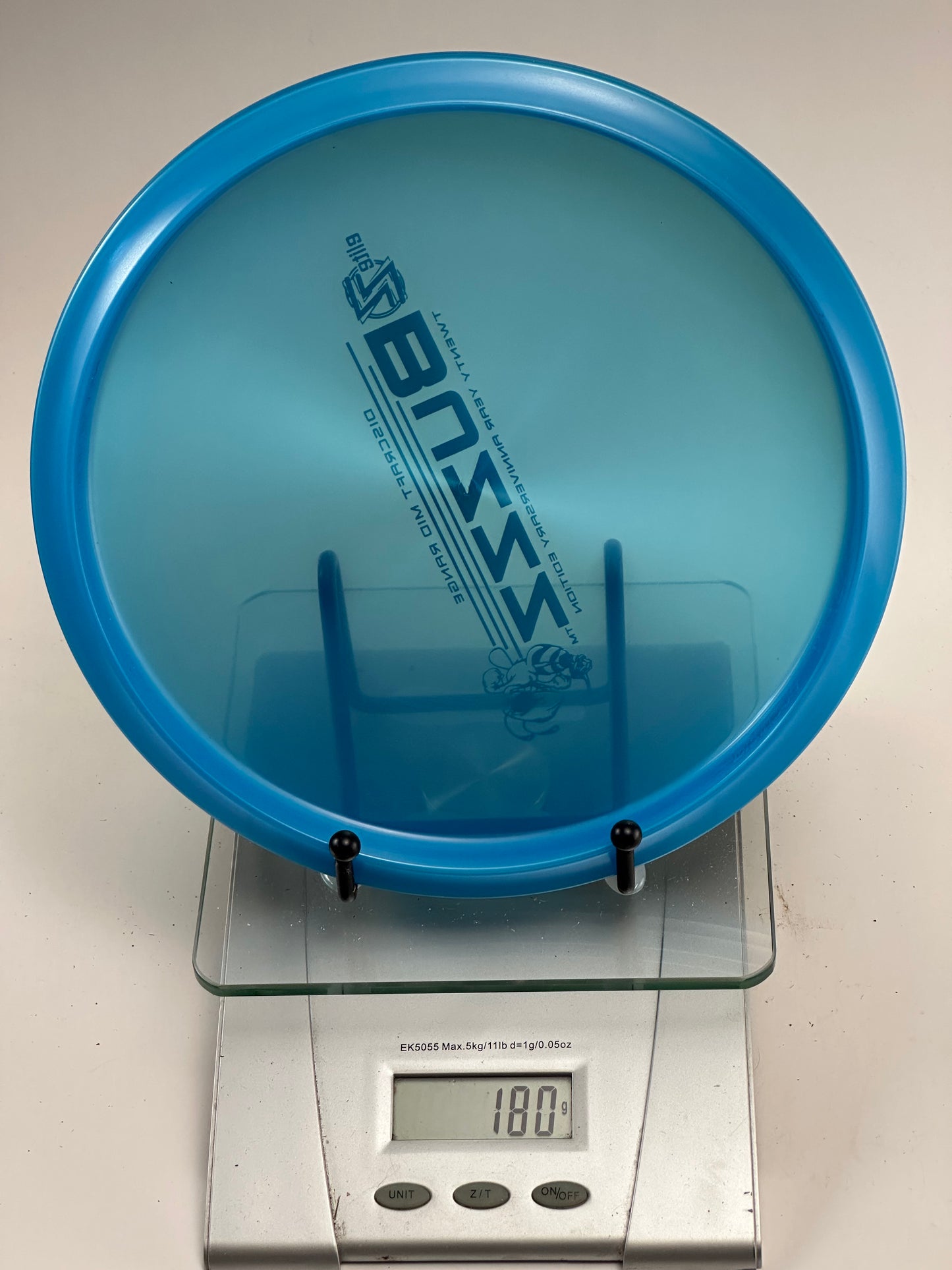 Discraft Buzzz 20 Year Anniversary Elite Z Midrange (180g) - Blue