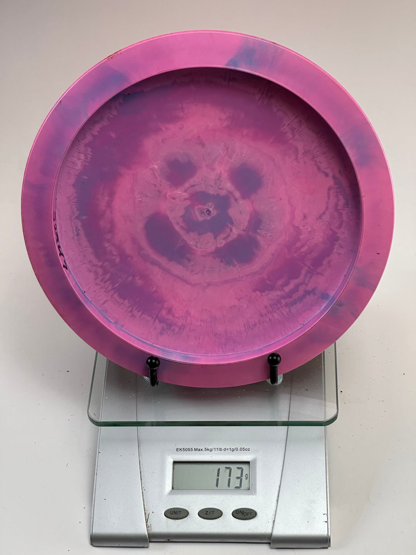 Discraft ESP Avenger SS Swirly Pink Distance Driver (Paul McBeth 6X Stamp)