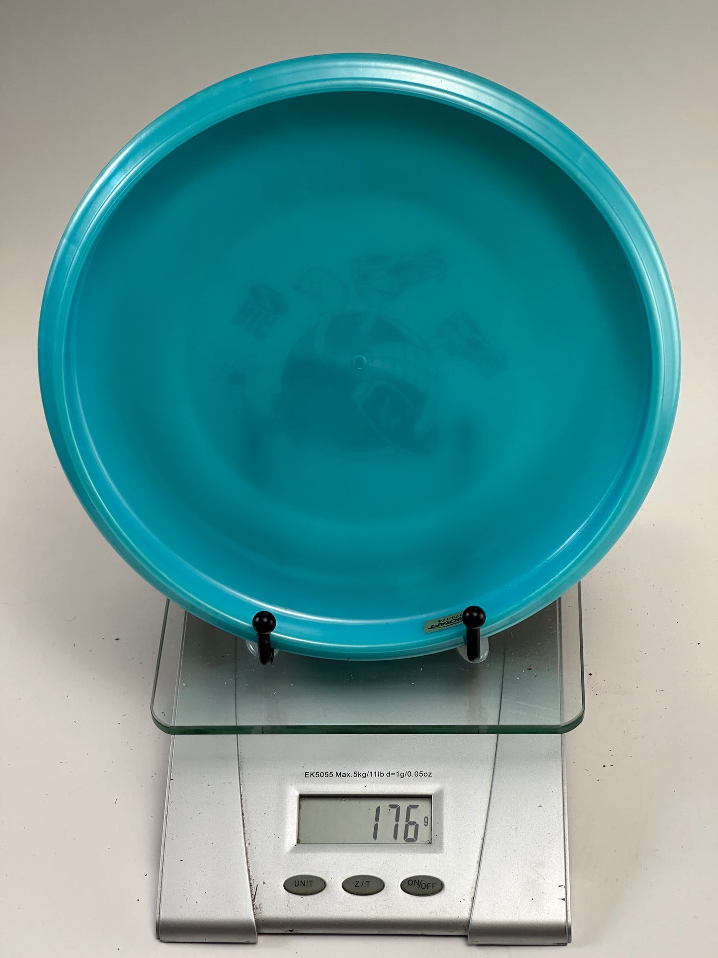 Discraft Big Z Banger GT Putter – Aqua w/ Gold Foil Stamp (176g)