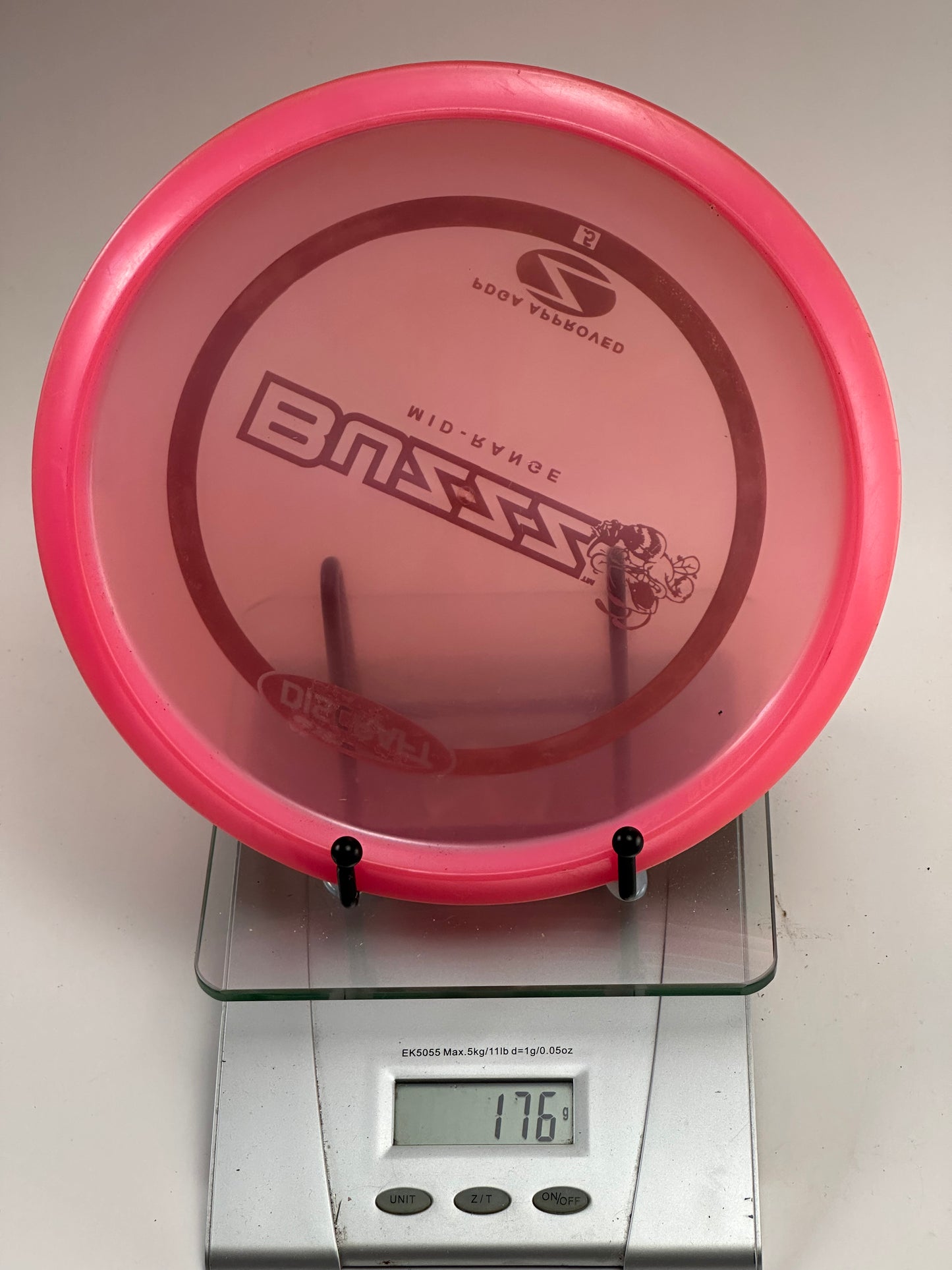 Discraft Buzzz Z Midrange | Transparent Pink | Gold Foil