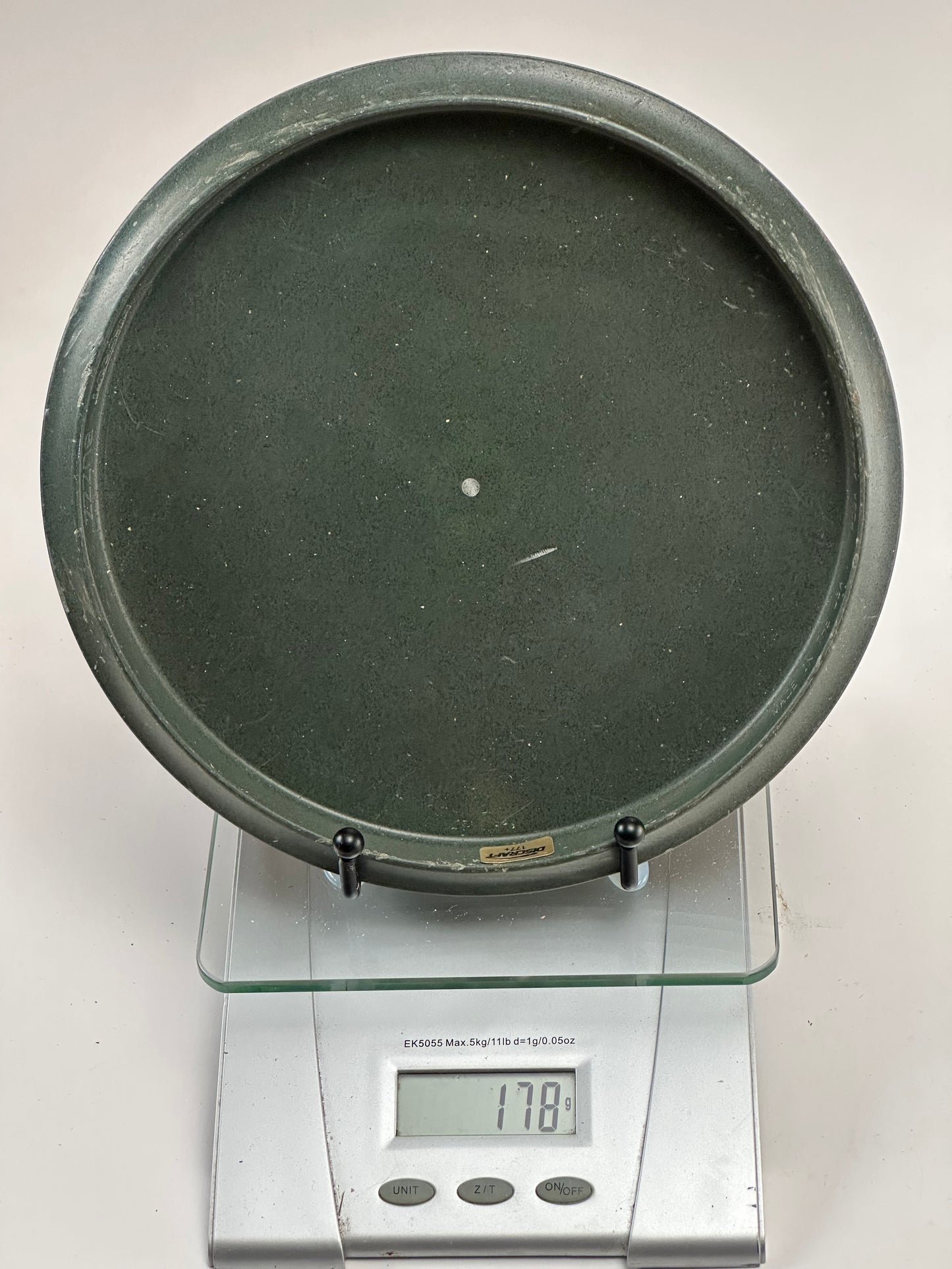 Discraft Z Glo Buzzz Midrange (Transparent Green, Black Bar Stamp)
