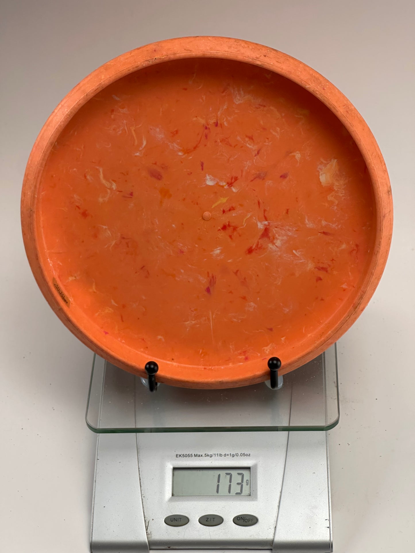 Discraft Jawbreaker Challenger Putter - Orange Swirl w/ Black Stamp