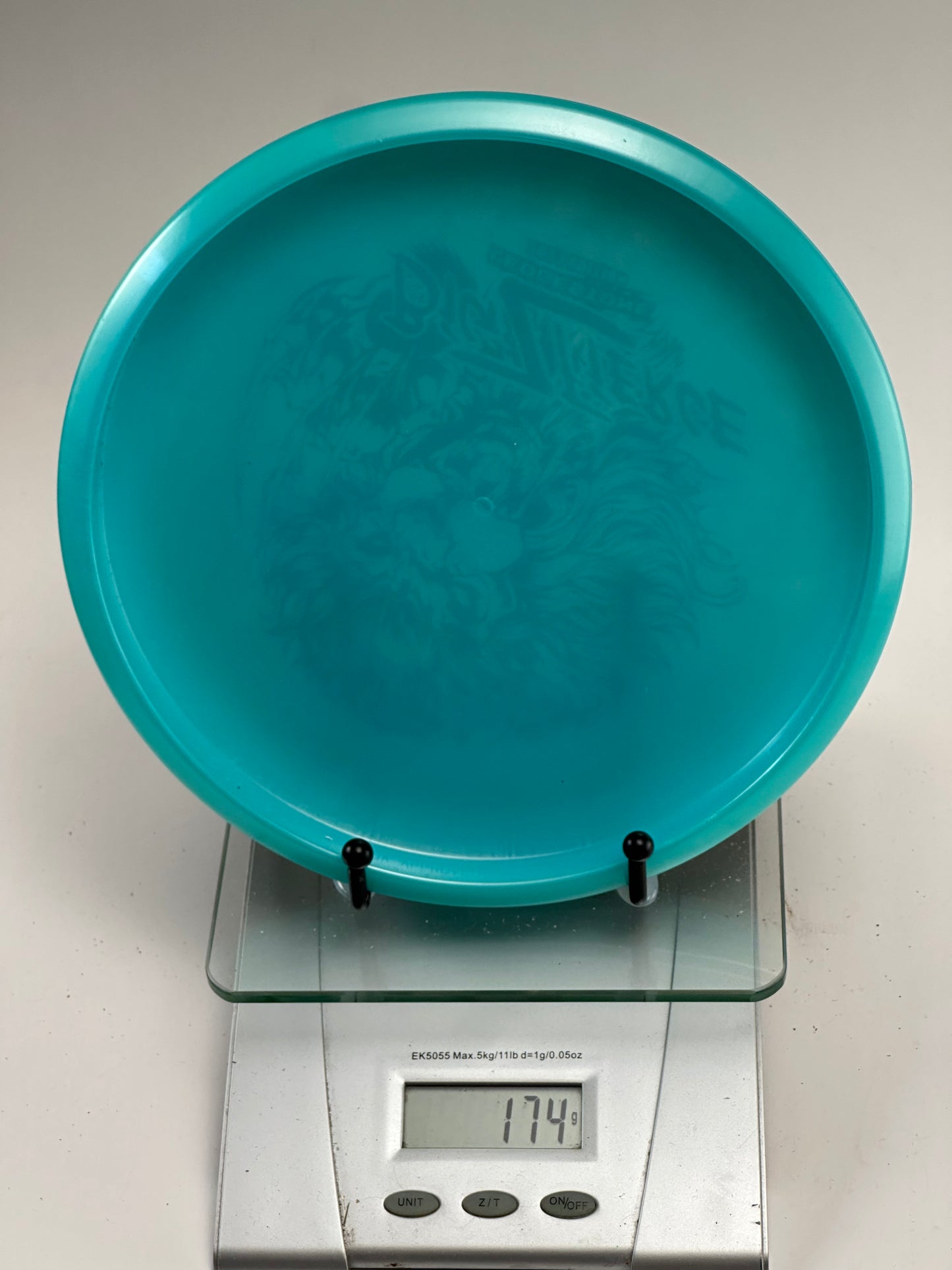 Discraft Big Z Fierce turquoise 2021 Ledgestone lion rainbow stamp