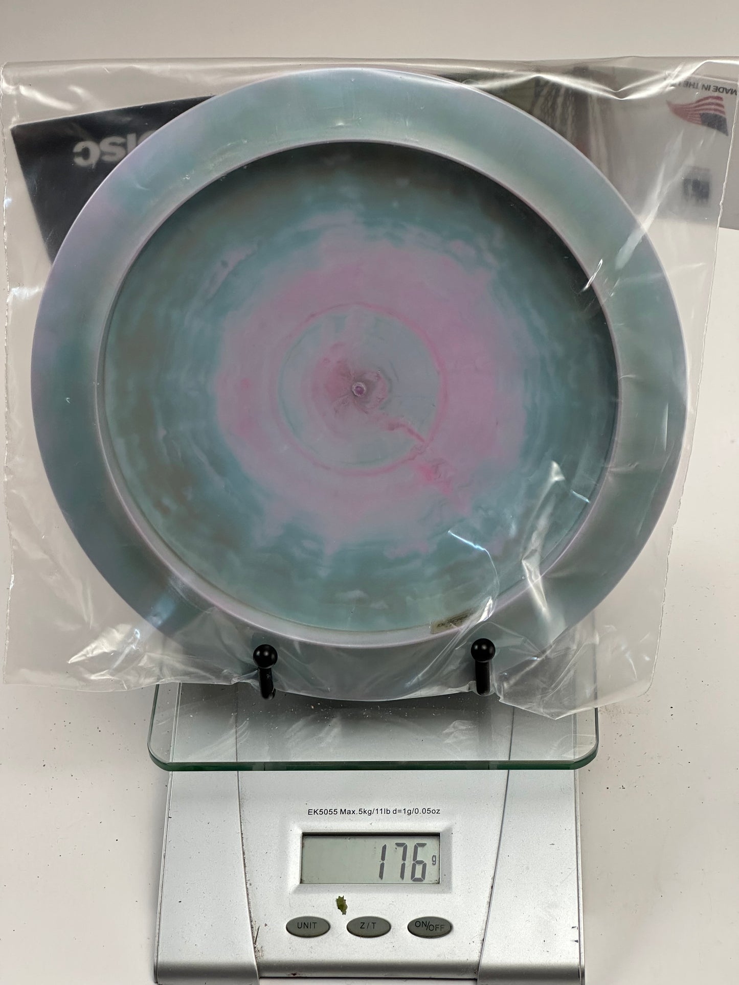 Discraft ESP Prototype Hades (Paul McBeth) – Swirly Pink/Green